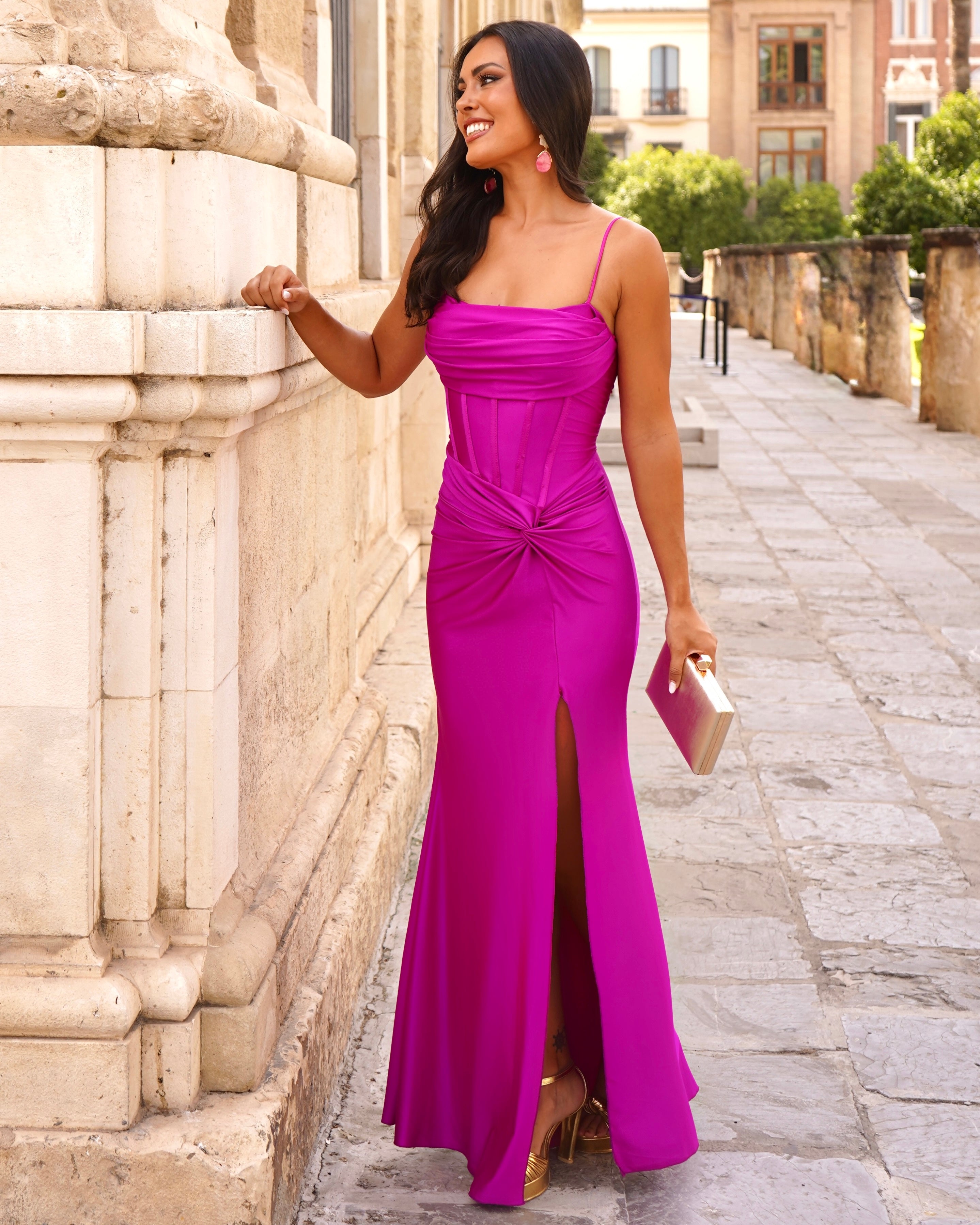 Vestido Palermo Rosa