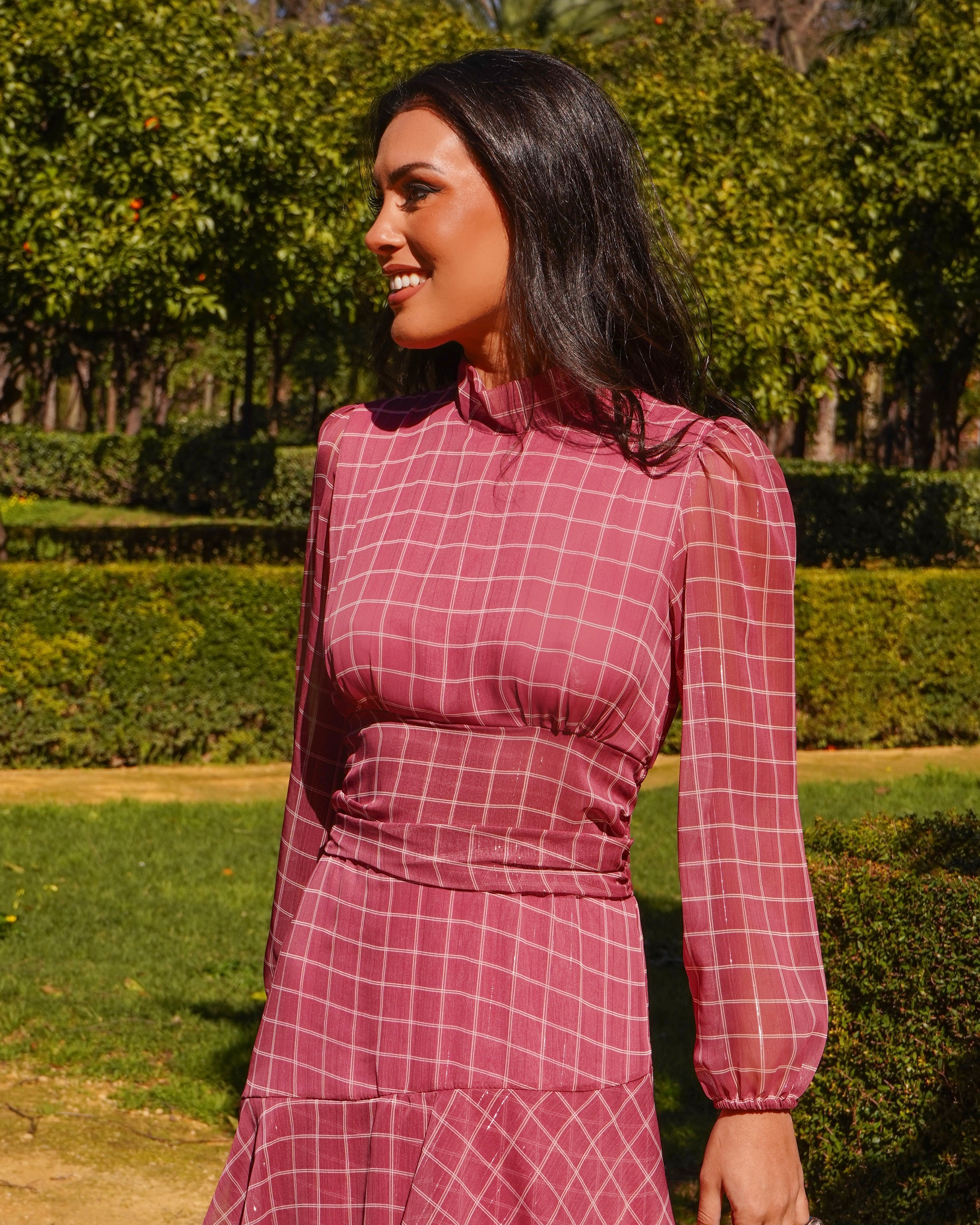 Vestido Marieta rosáceo