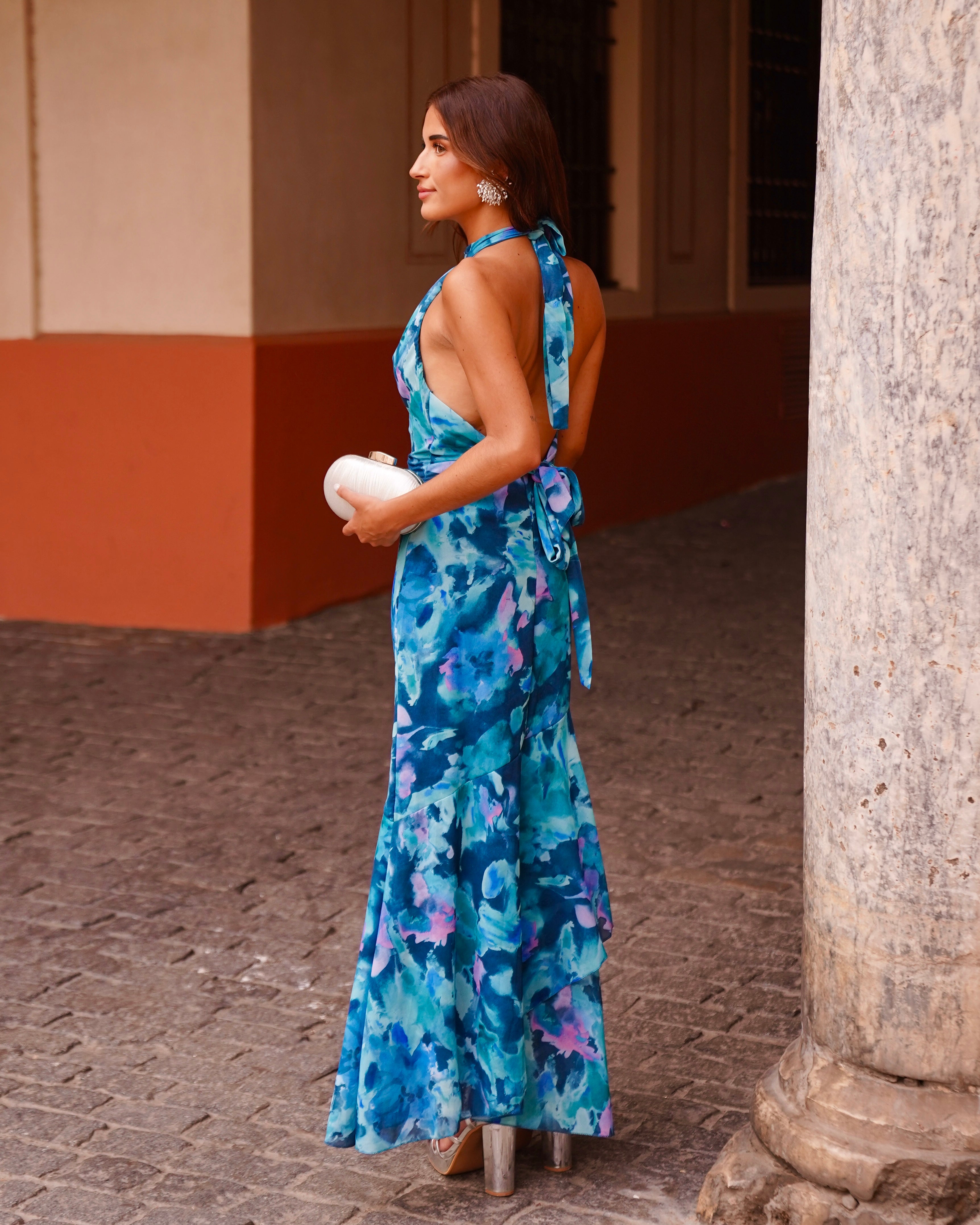 Vestido Toscana Azul