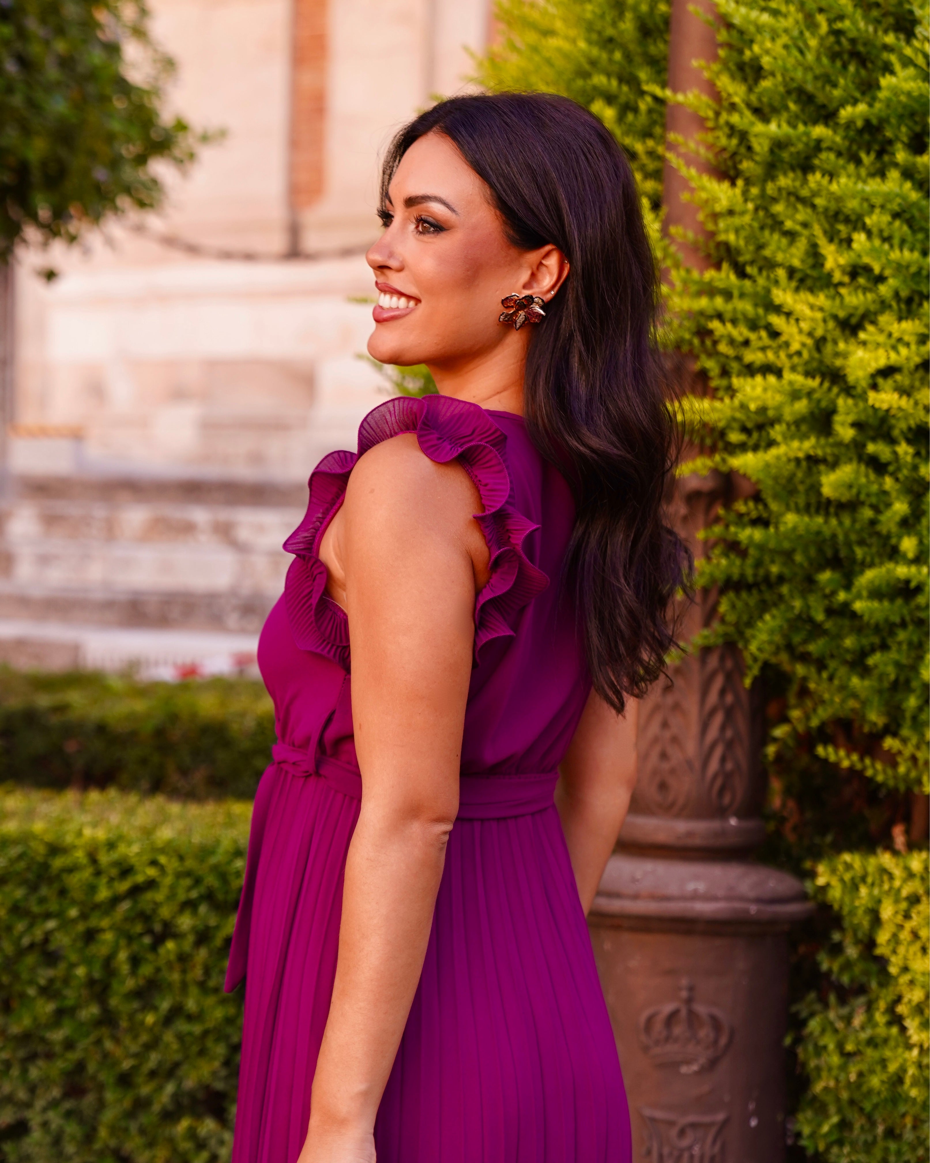 Vestido Adara Buganvilla