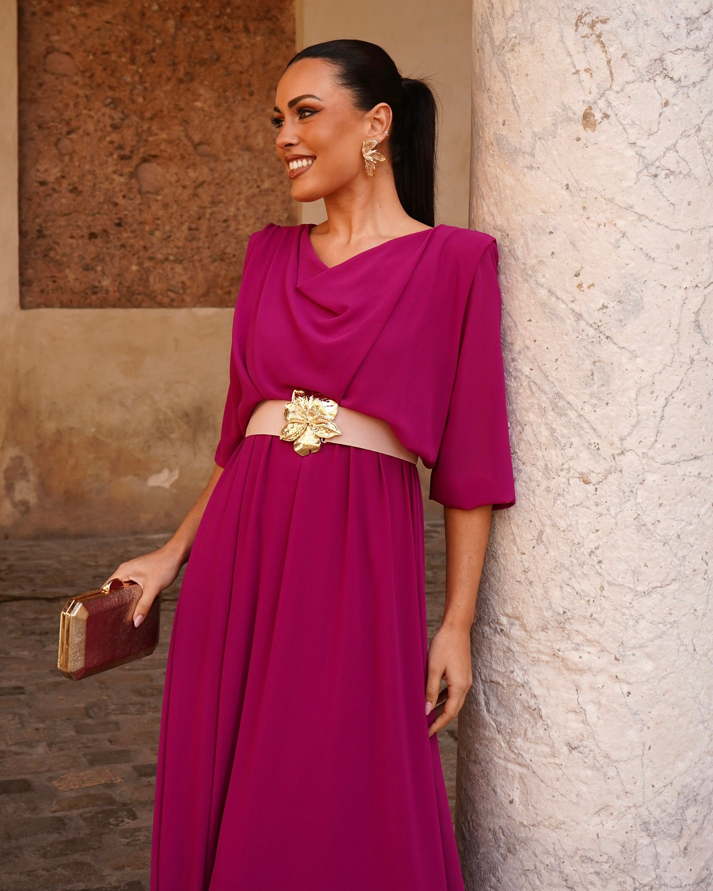 Vestido Adriana Buganvilla