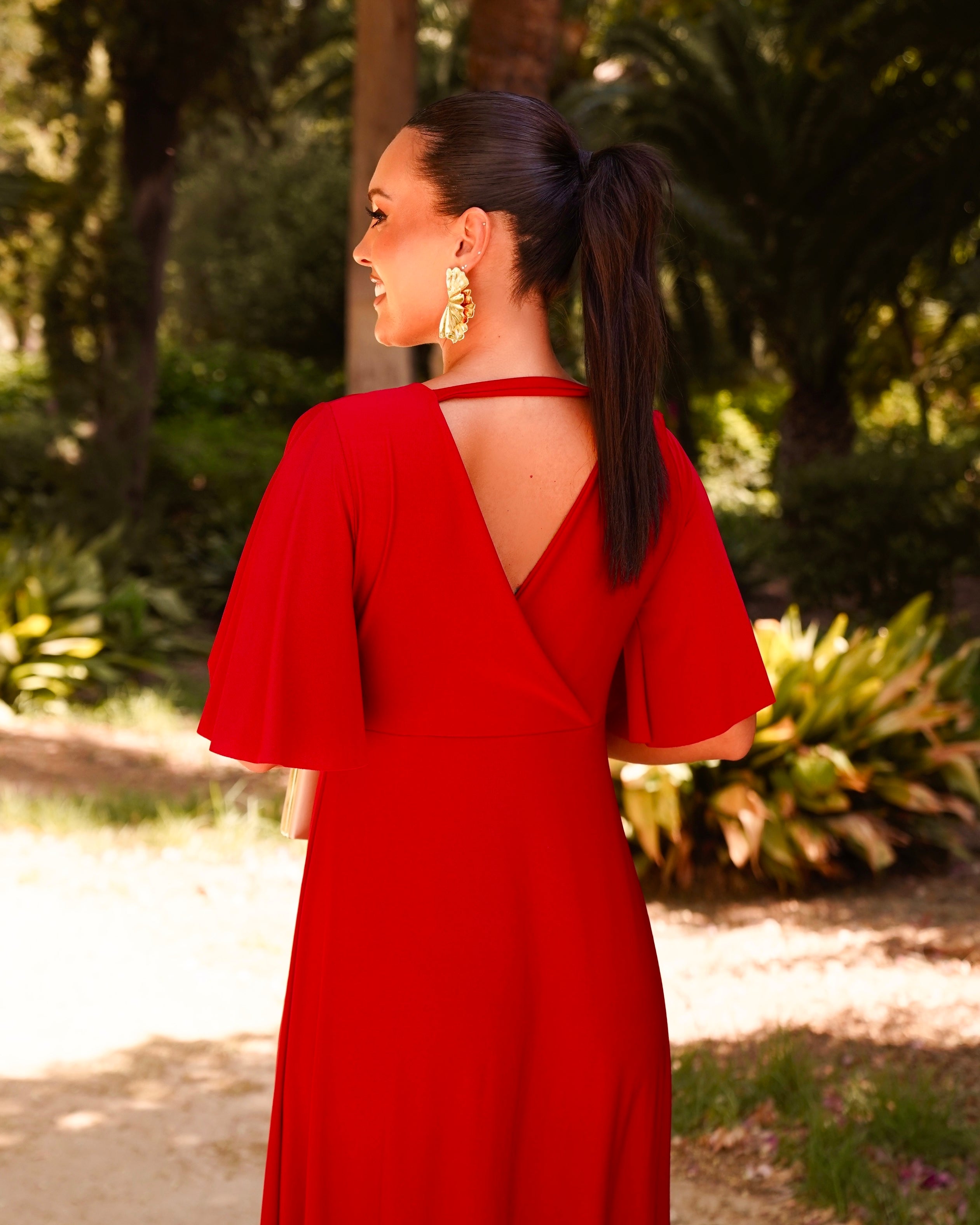 Vestido Raquel rojo