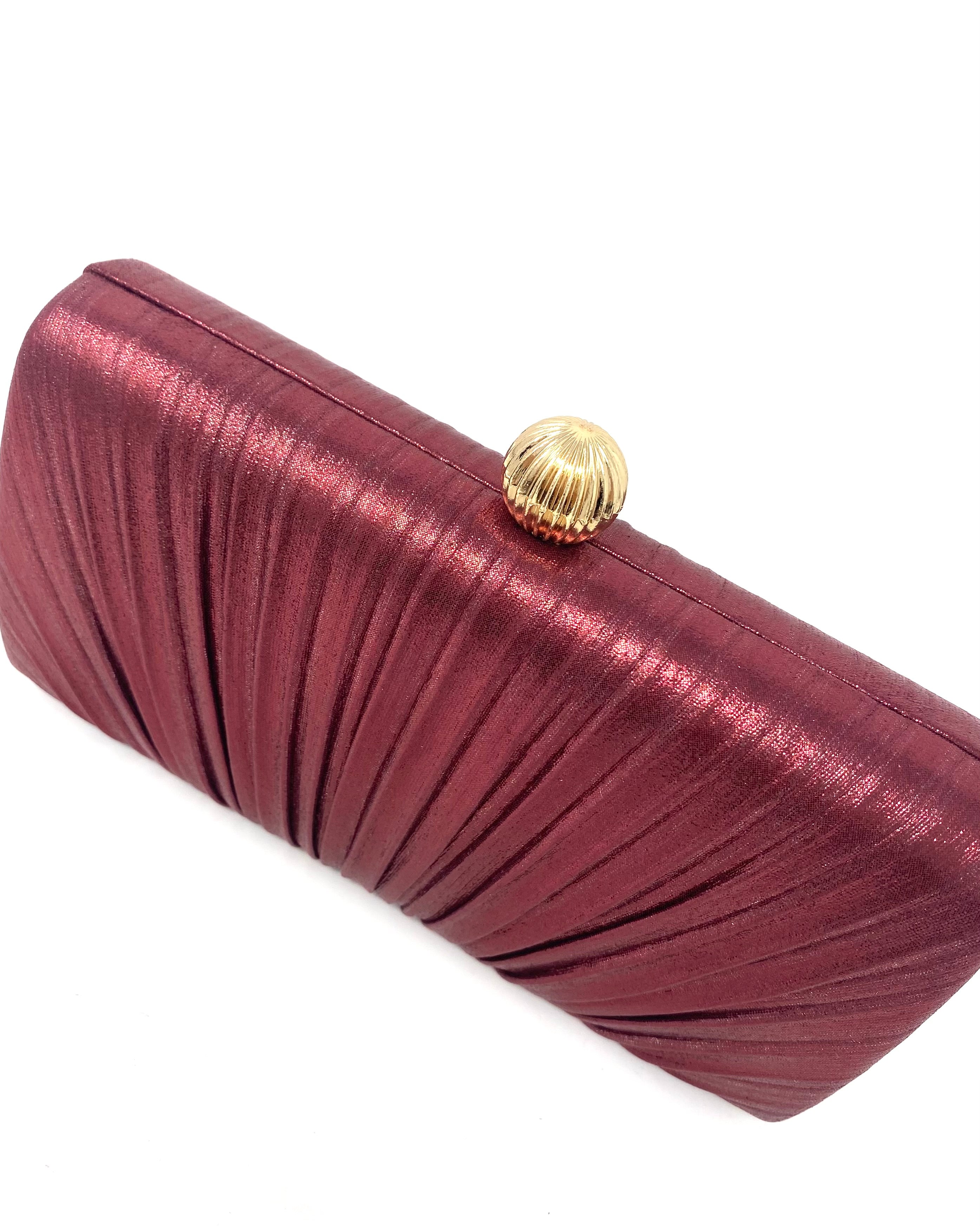 Cartera Duquesa burdeos