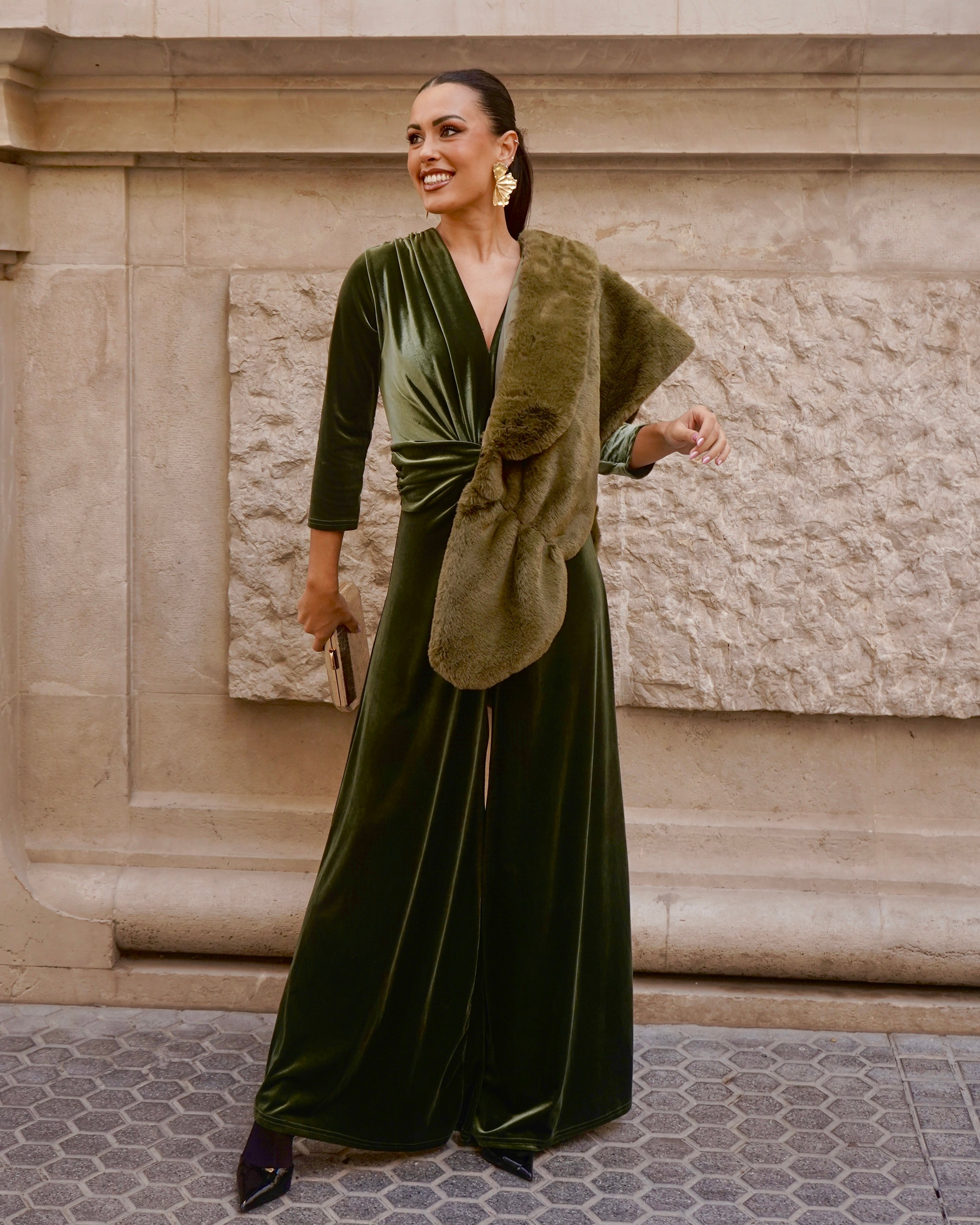 Mono Alejandra Verde Caqui