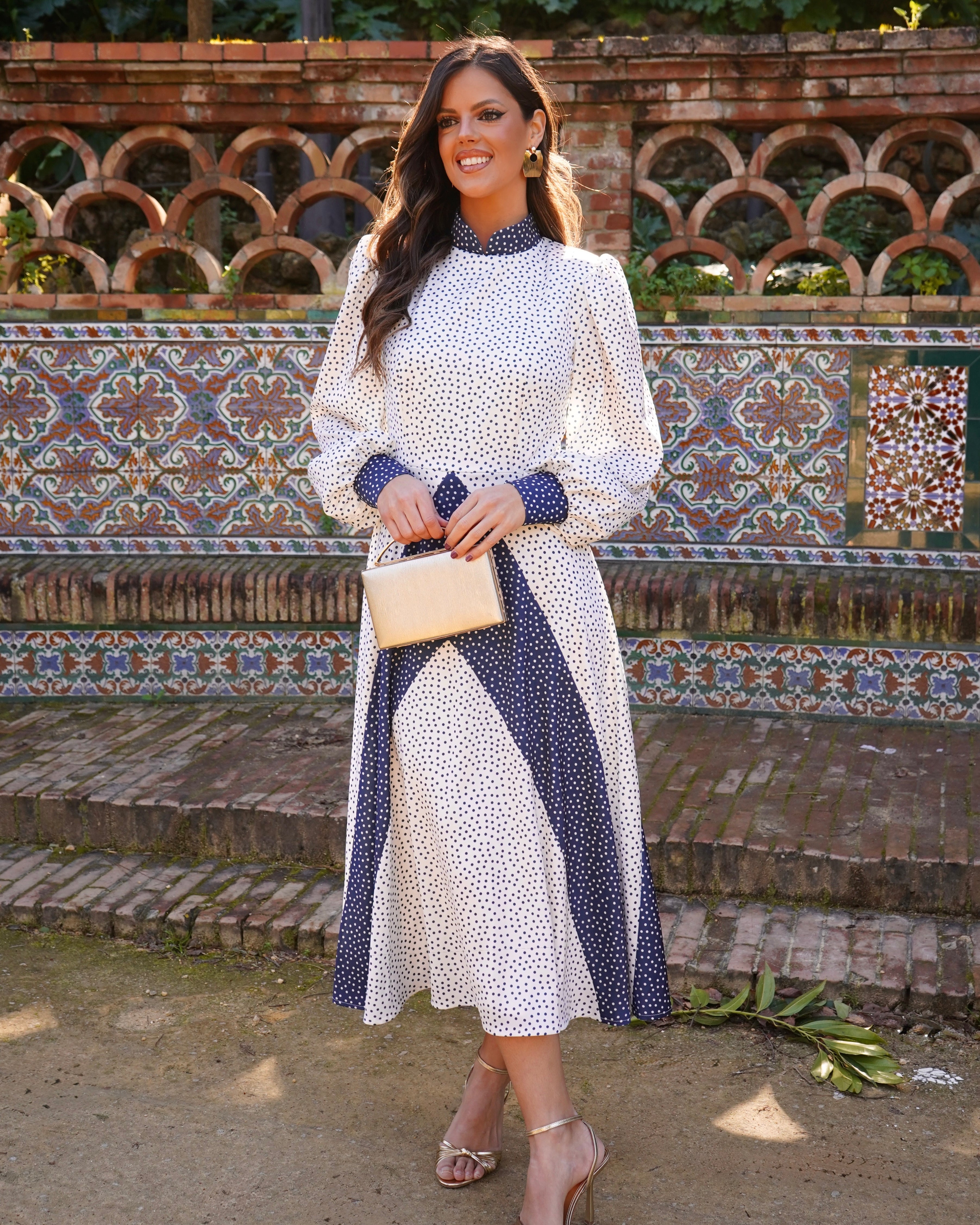 Vestido Julia marino