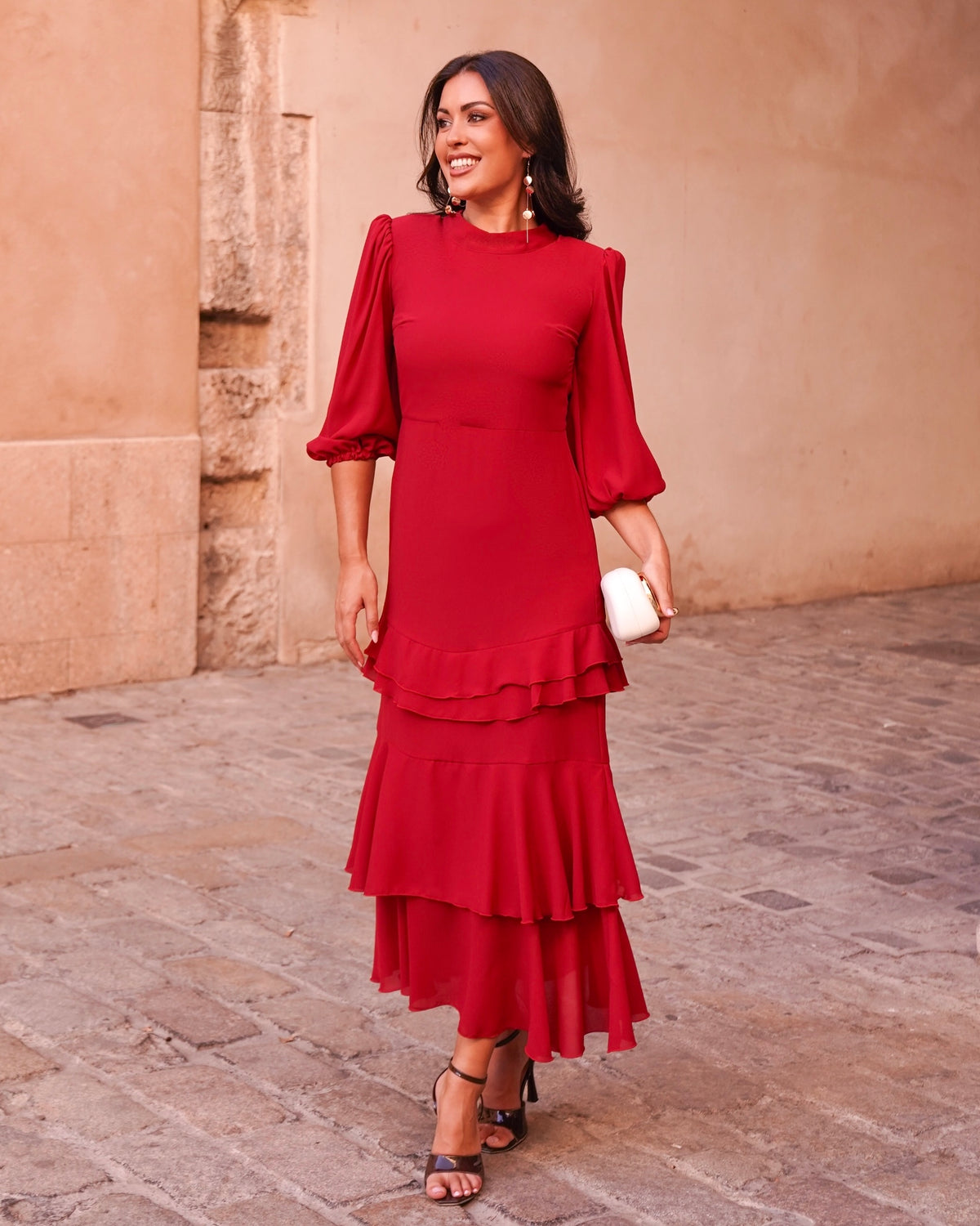 Vestido Matilda Rojo