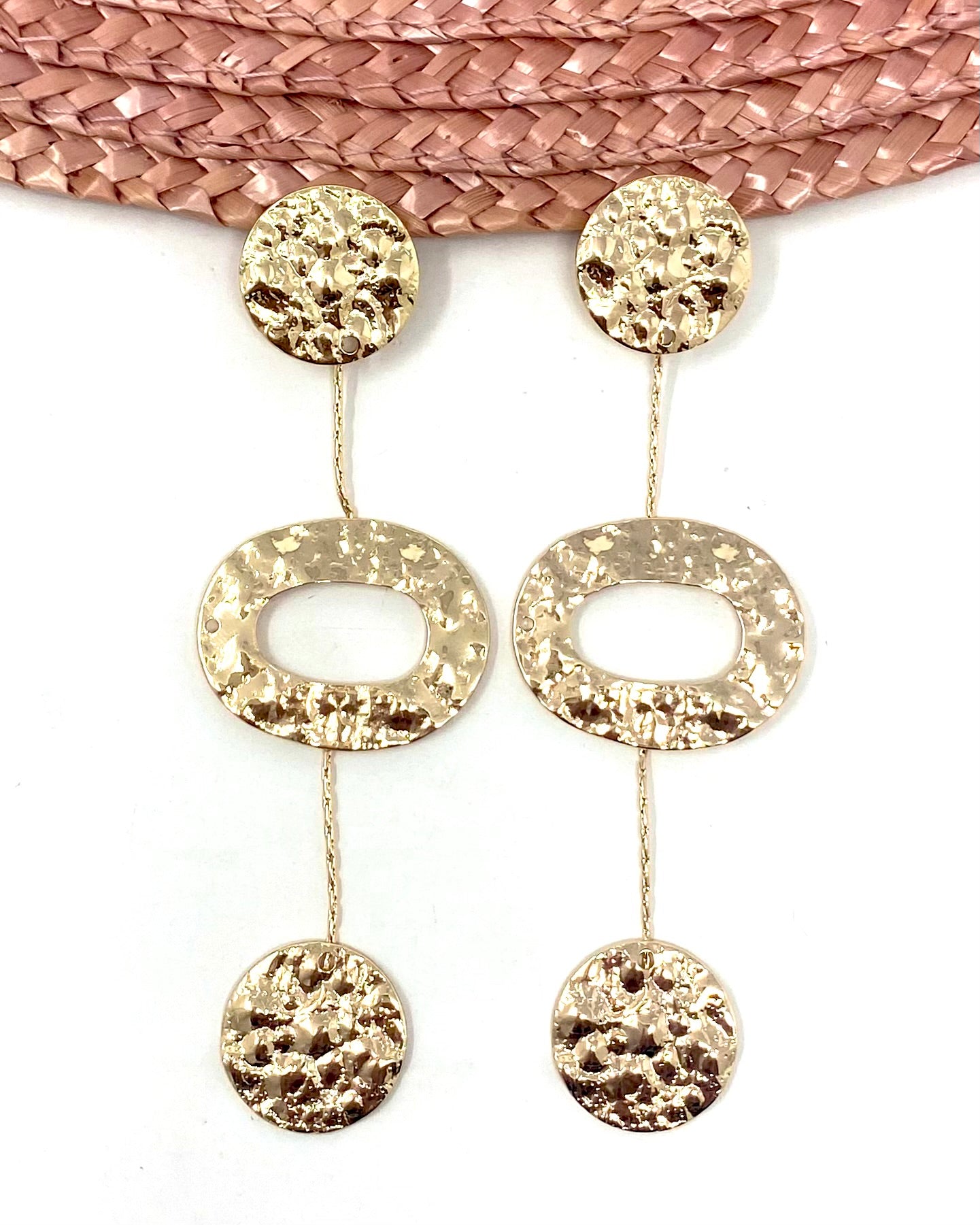 Pendientes Linares dorado