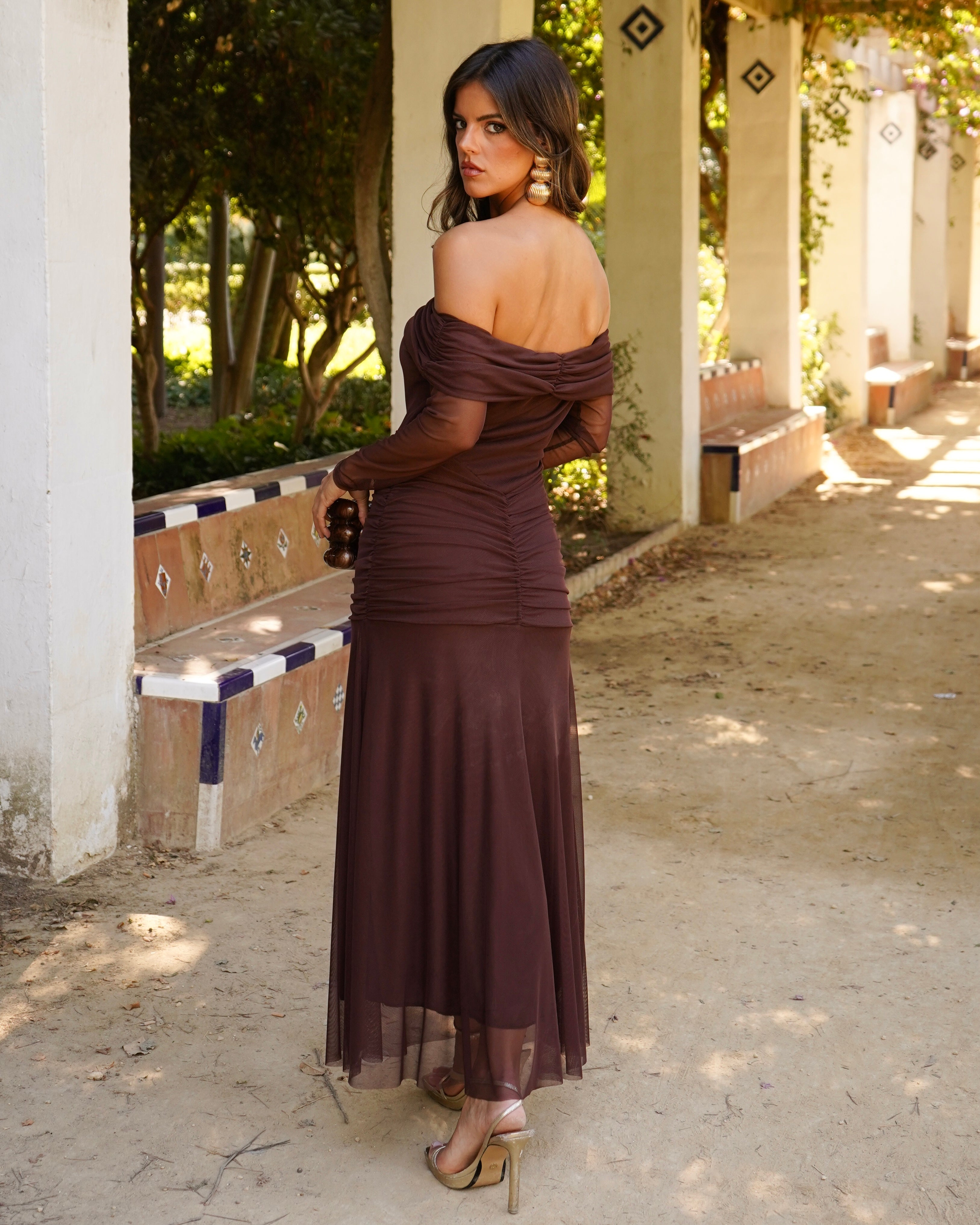 Vestido Nuria chocolate