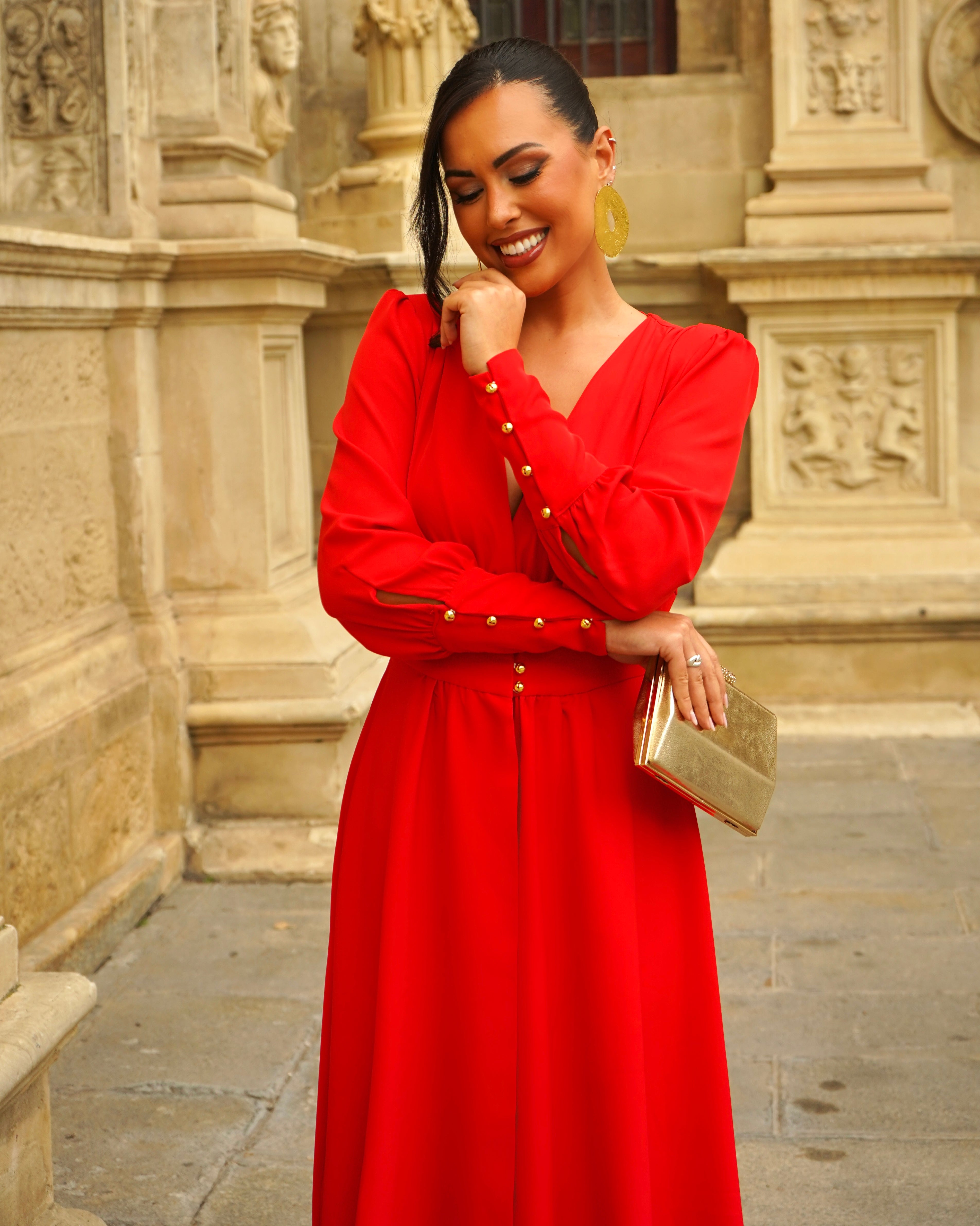 Galatéa Red Dress
