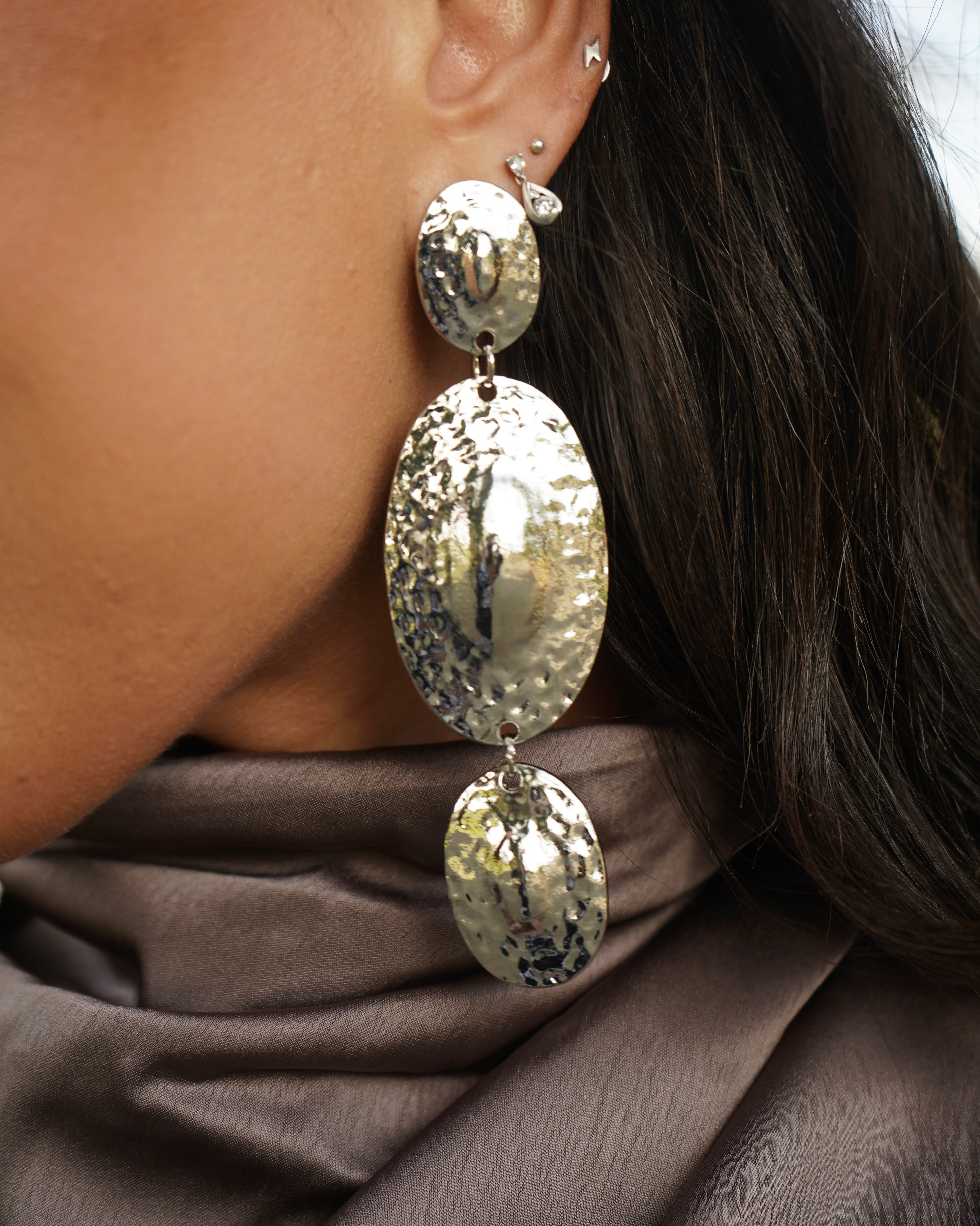 Pendientes Victoria plata