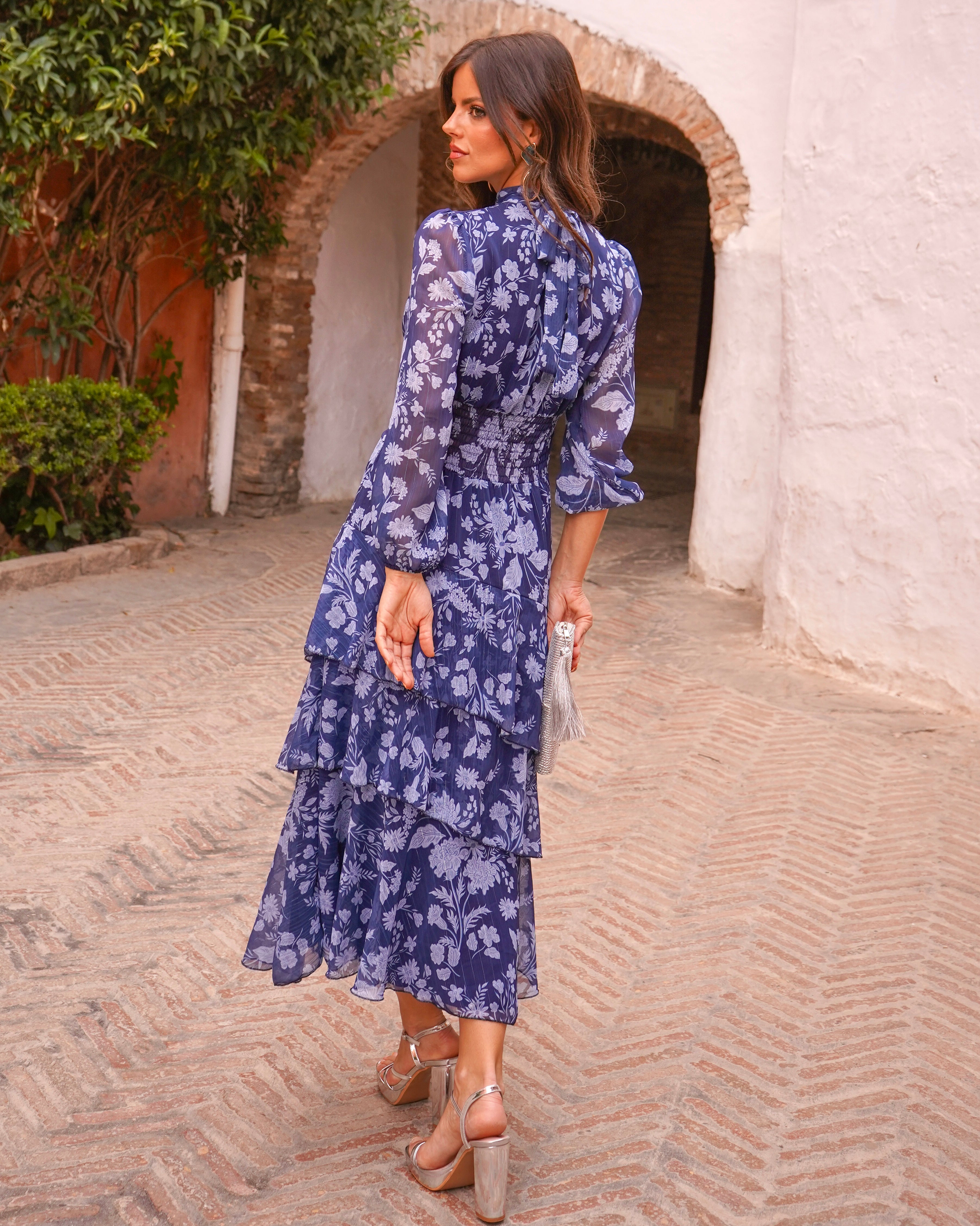 Vestido Mabel Azulado