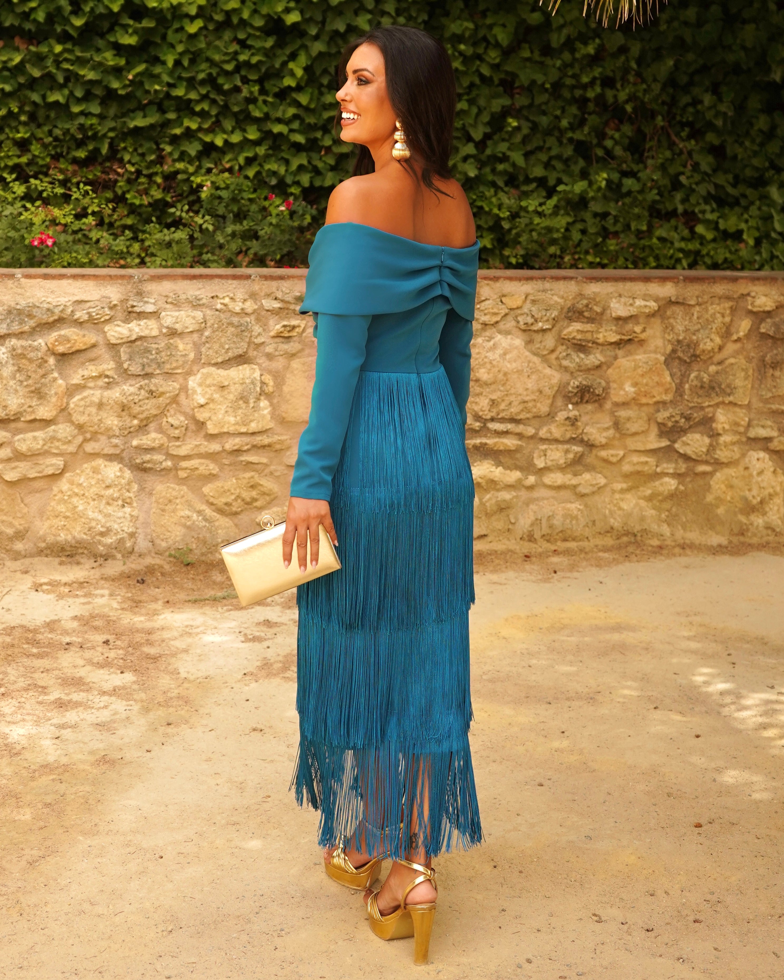 Vestido Azul Antequera