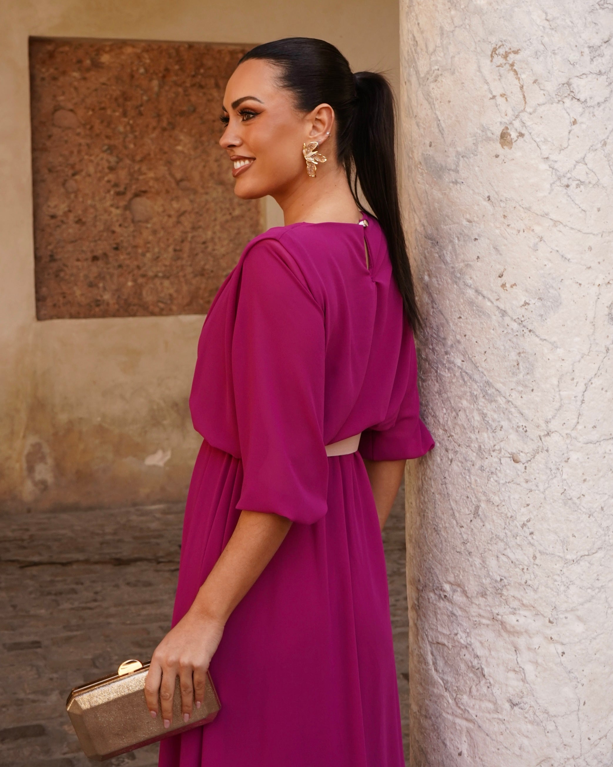 Vestido Adriana Buganvilla