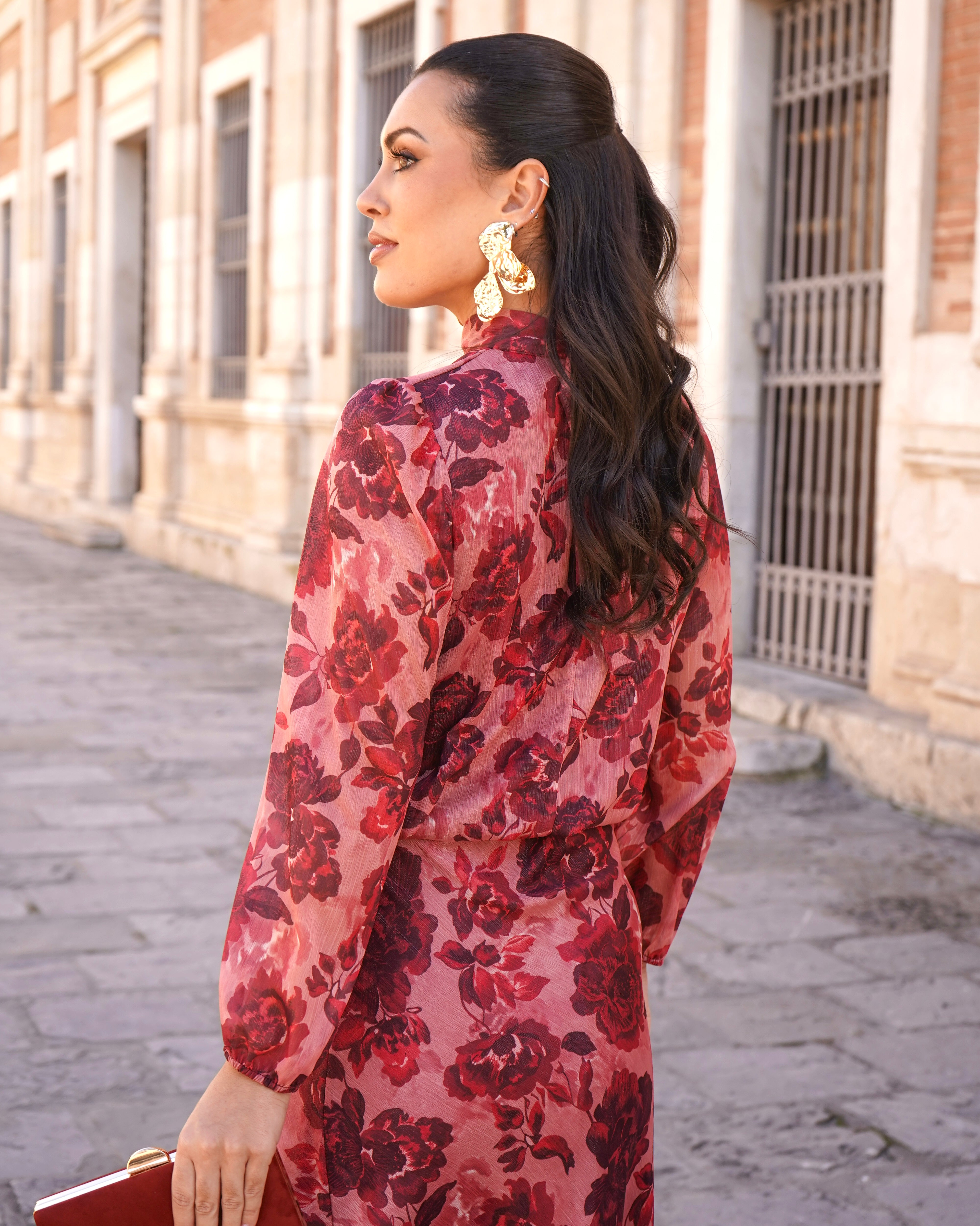 Conjunto Rosana Rojizo