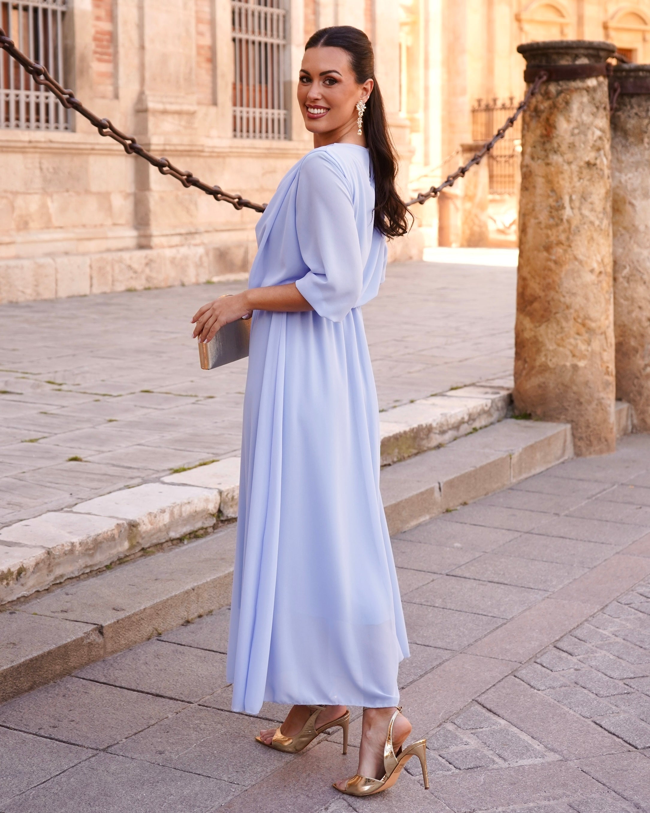 Vestido Adriana Celeste