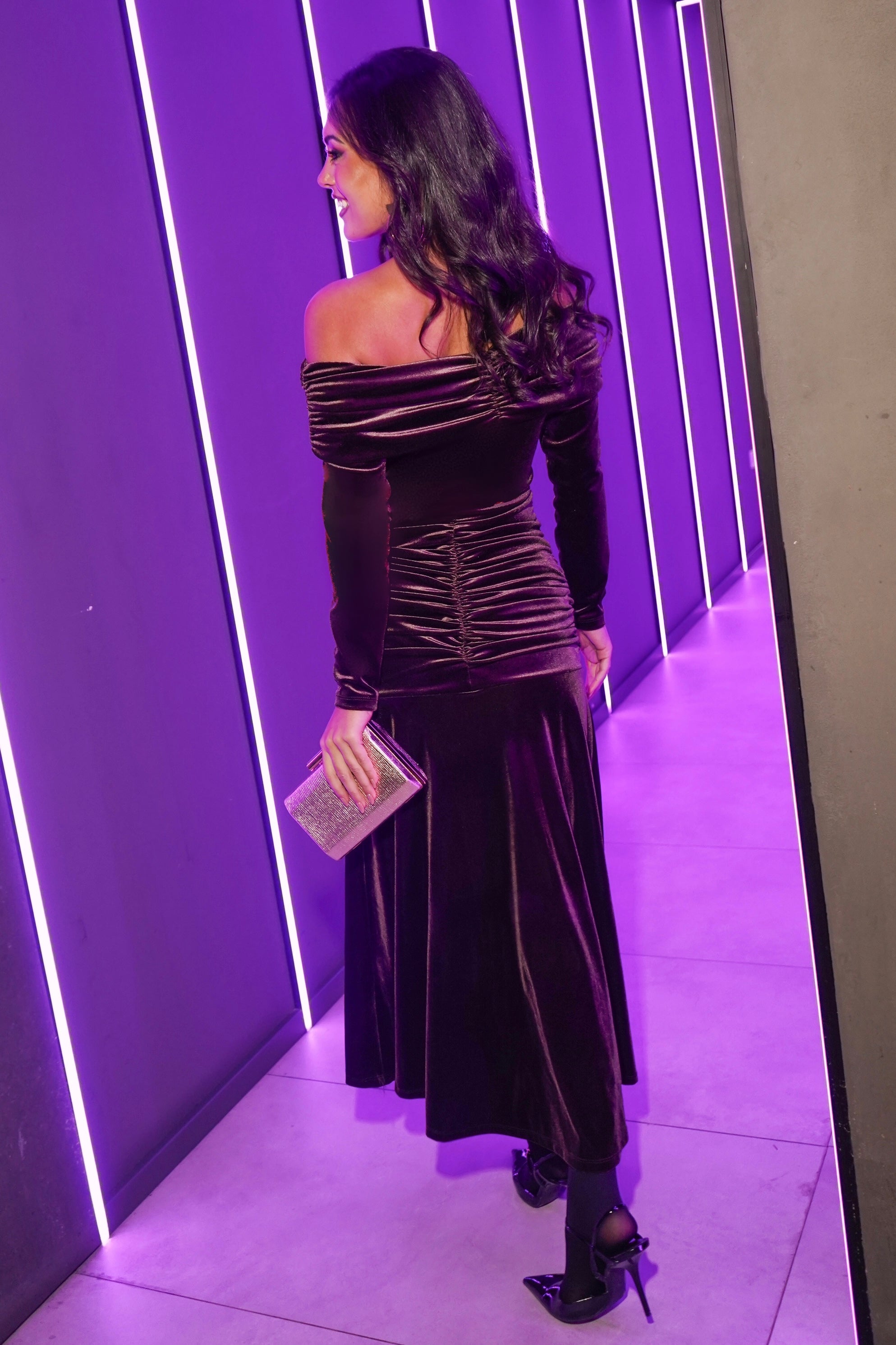 Vestido Bella chocolate