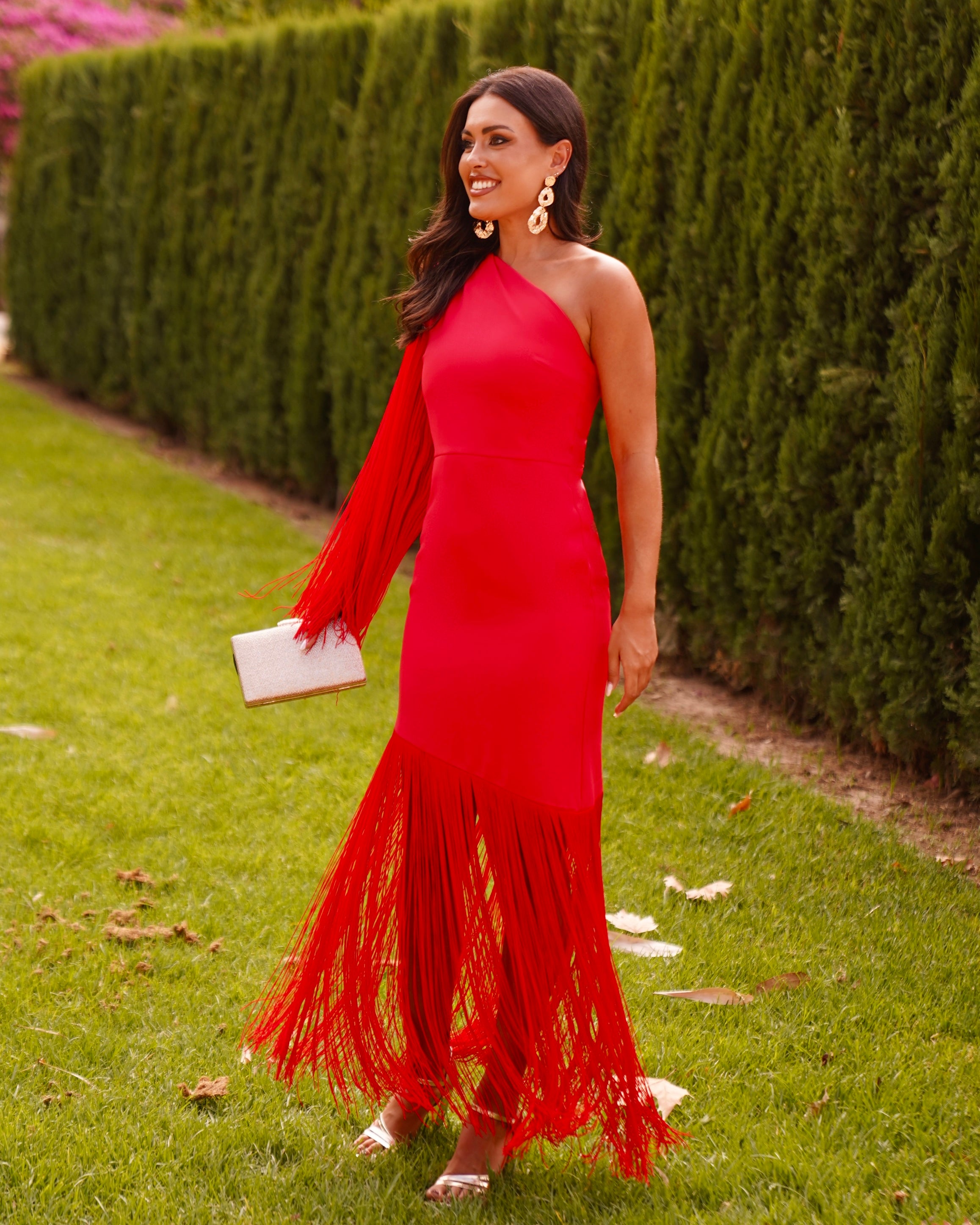 Vestido Estíbaliz Rojo