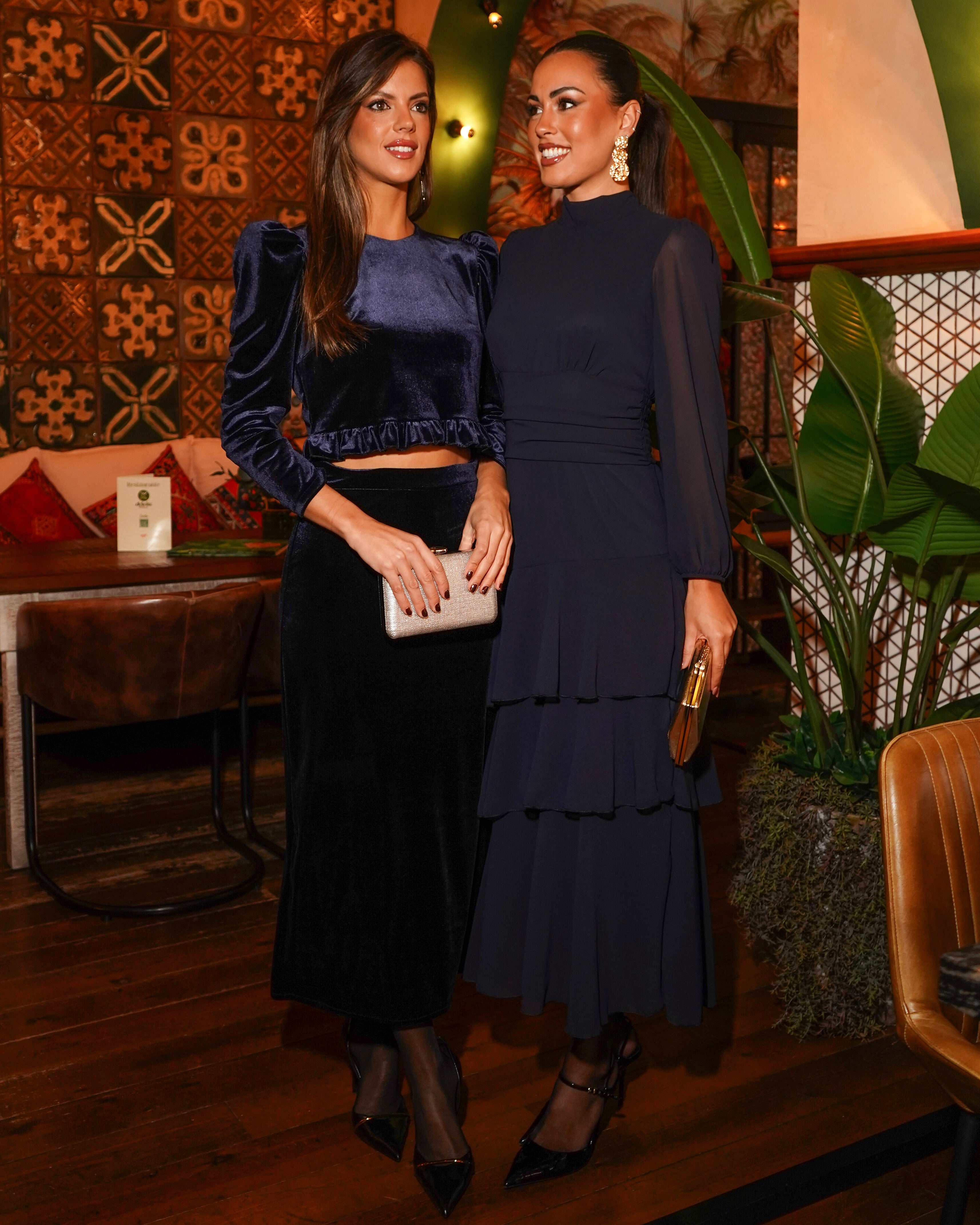 Vestido Paloma marino