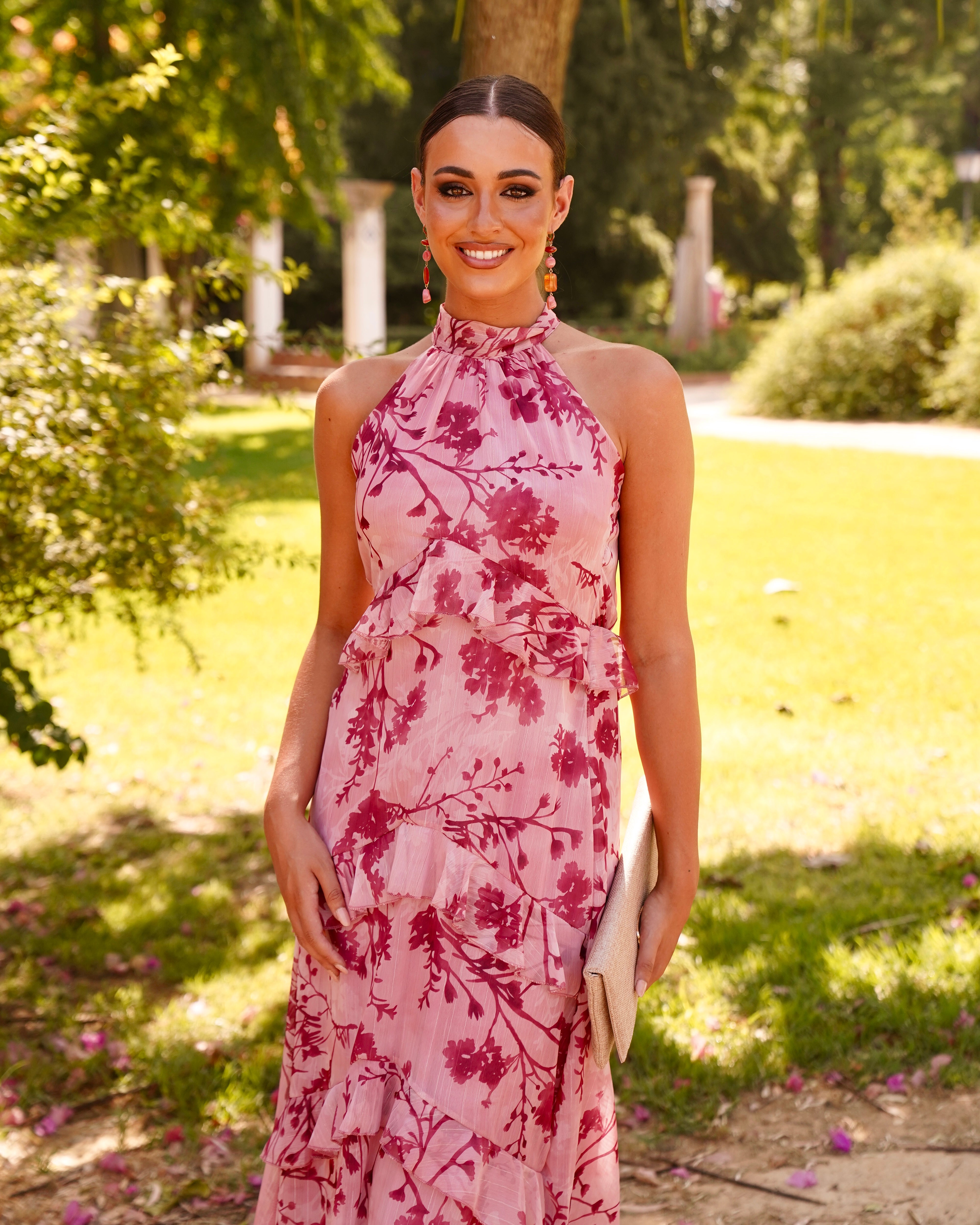 Vestido Olga Rosáceo
