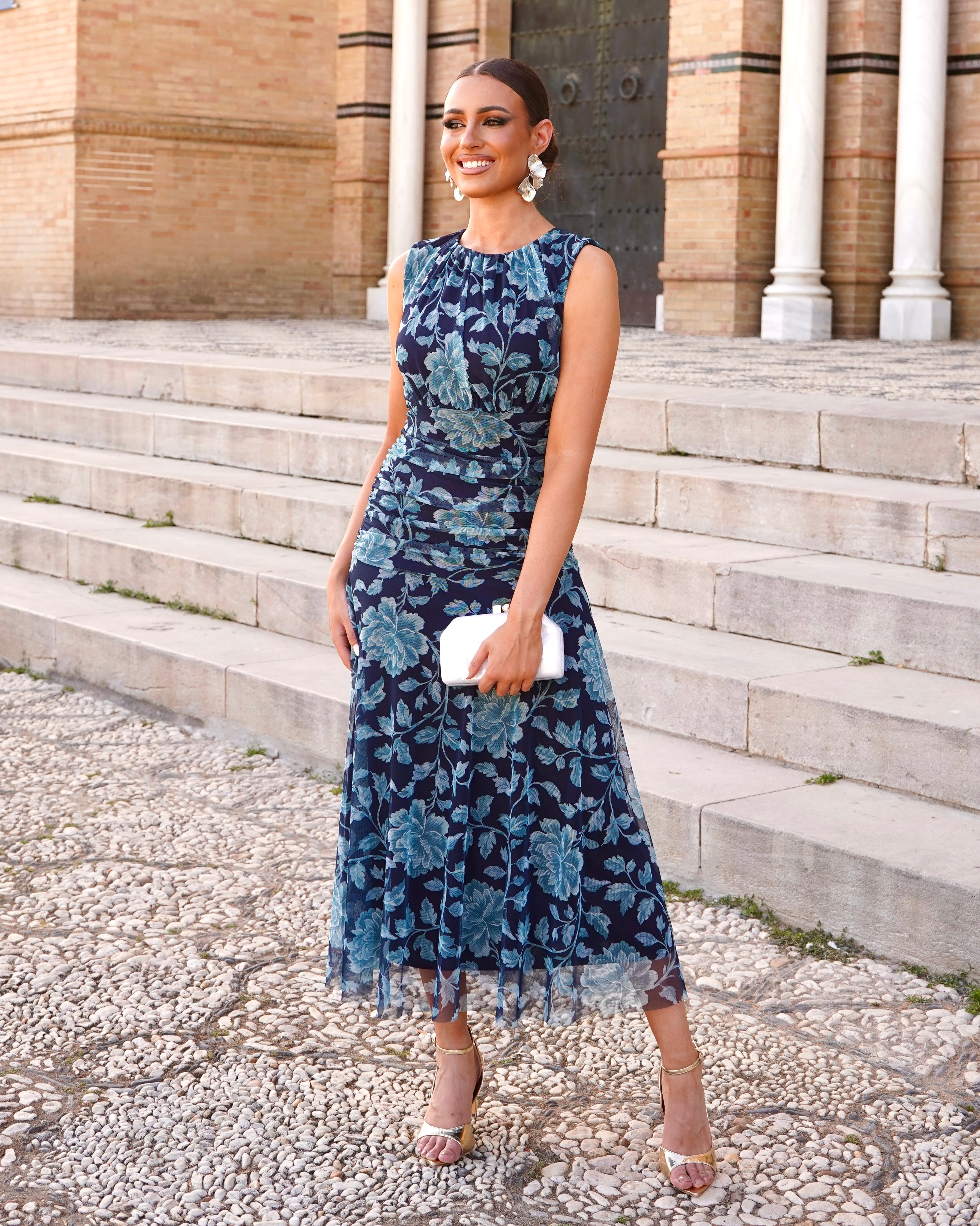 Vestido Denia Marino