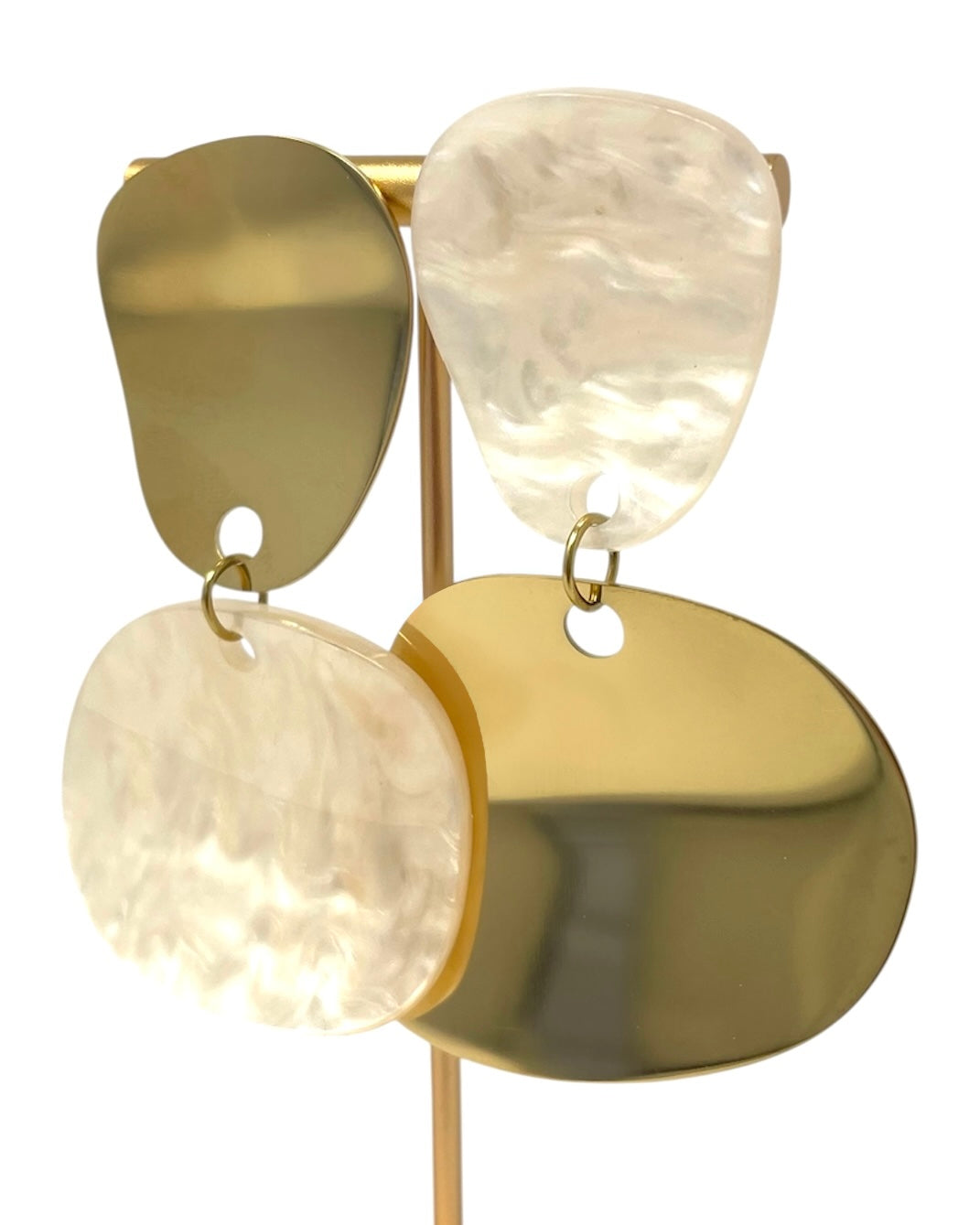 Pendientes Alana Beige