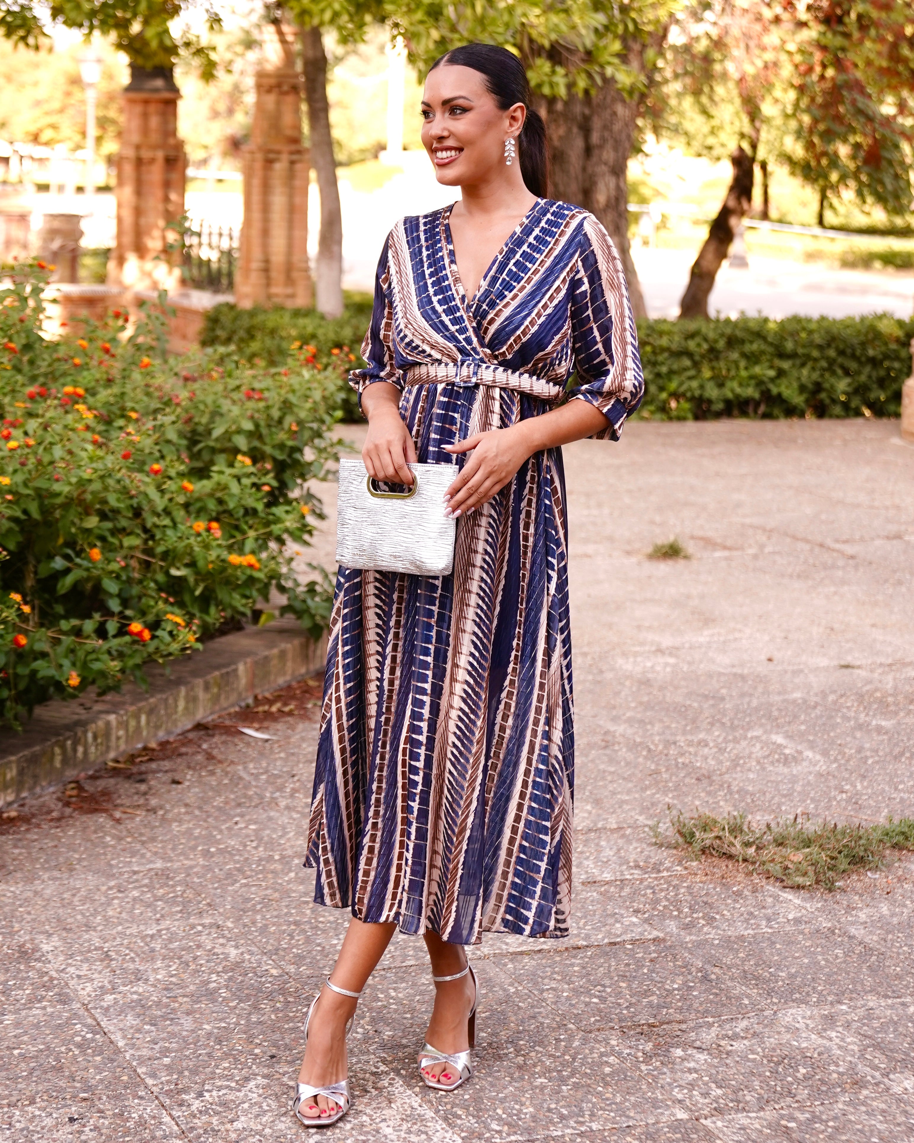 Vestido Birkin Marino