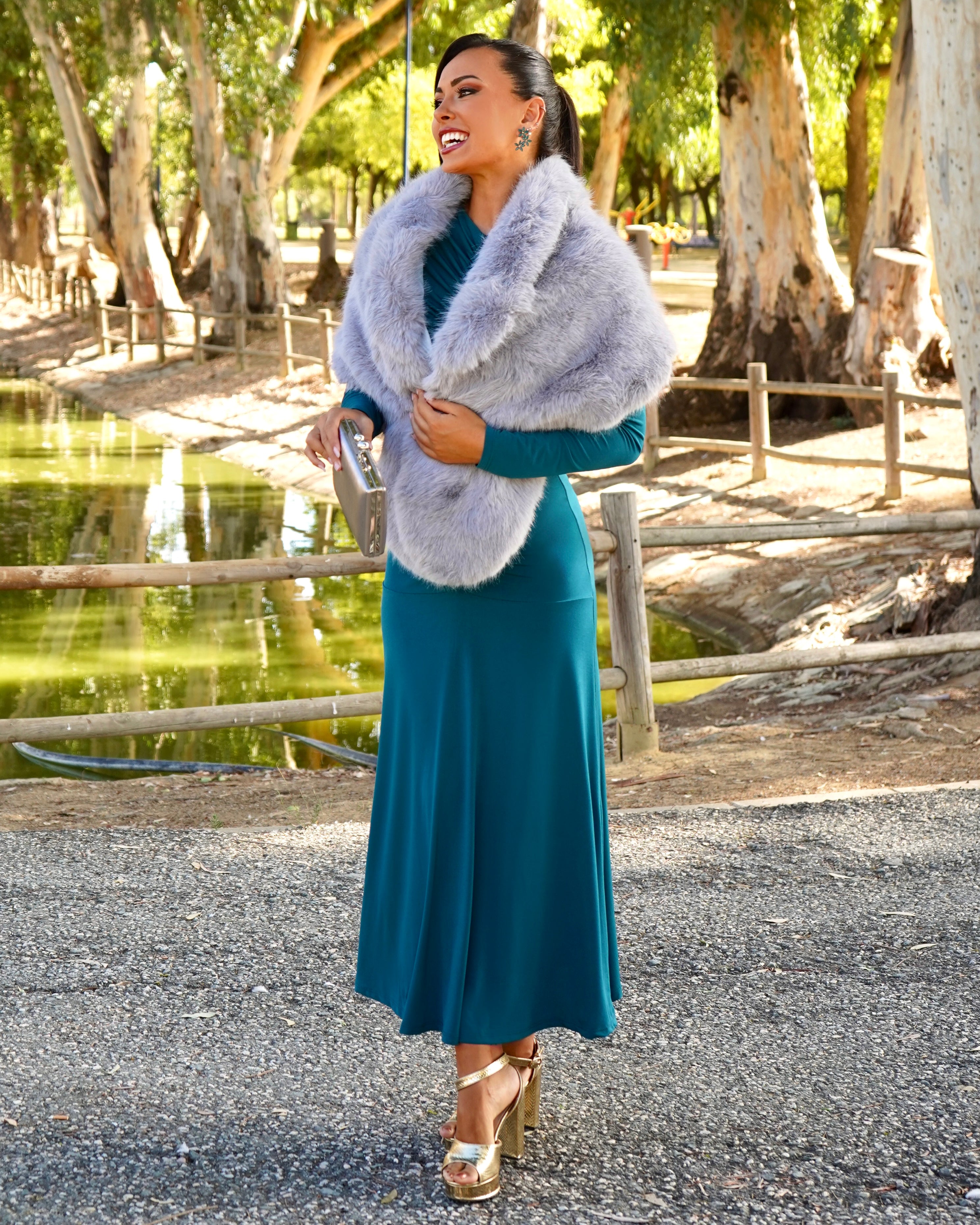 Vestido Linares Azul