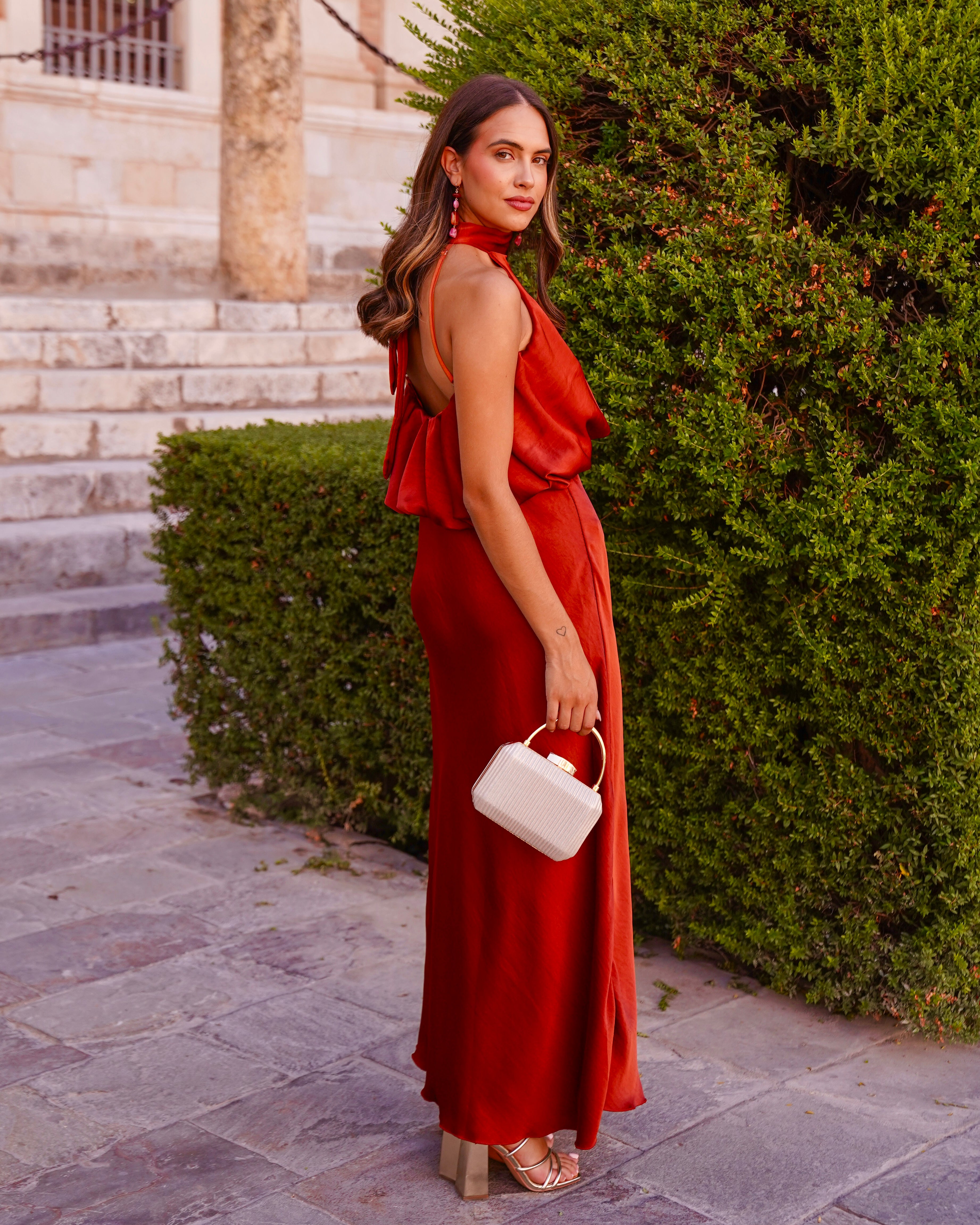 Vestido Priscilla Teja
