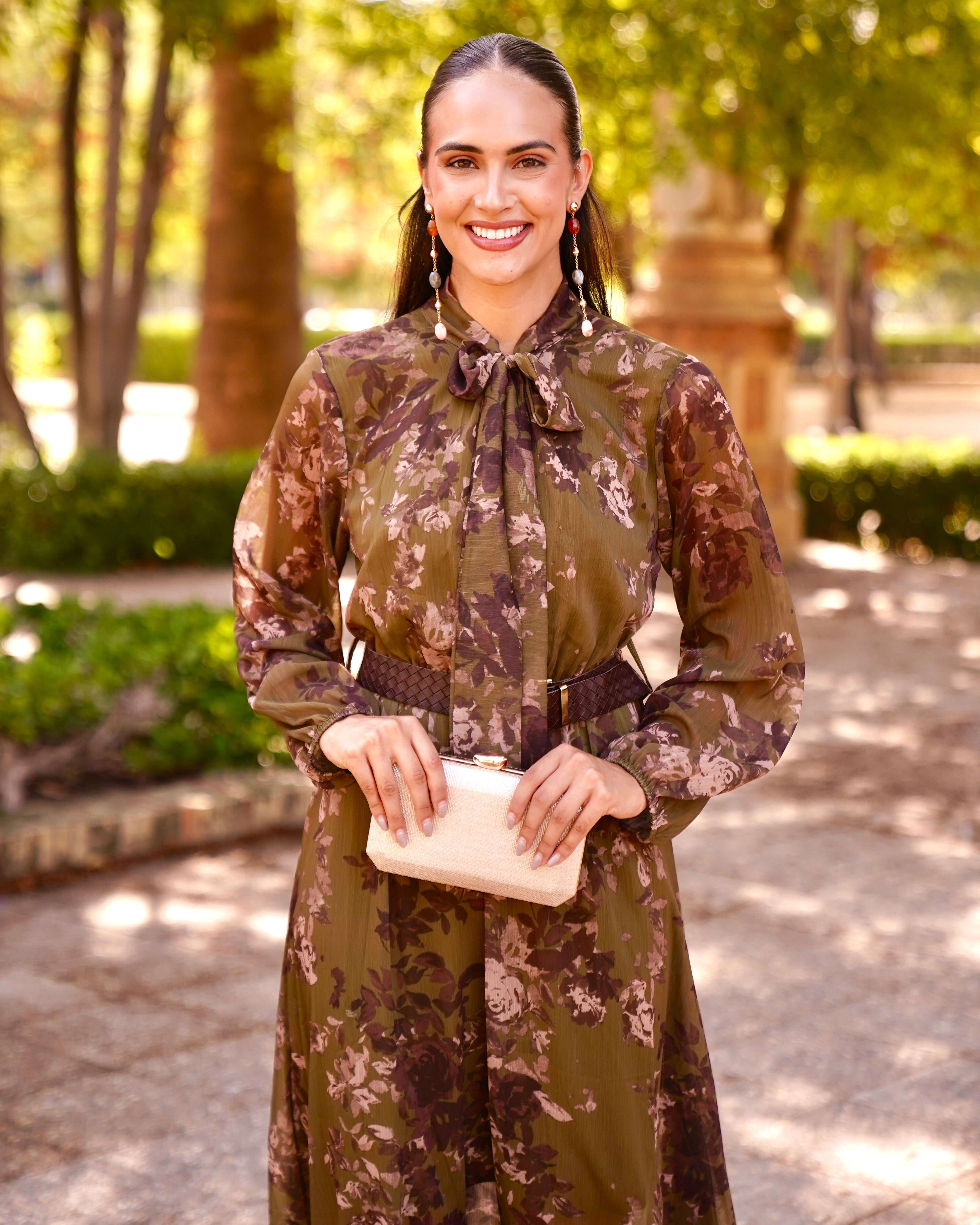 Vestido Mireya Caqui
