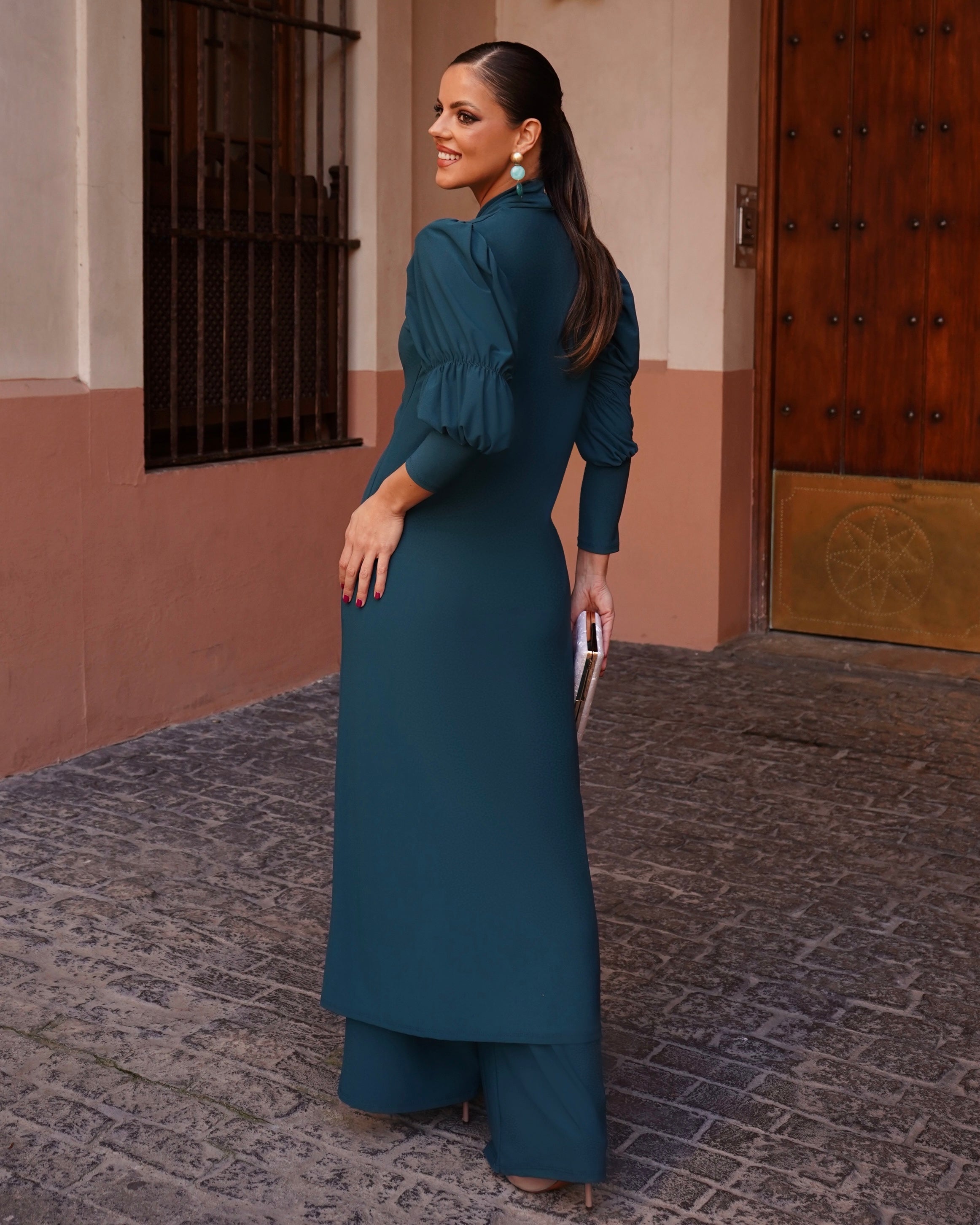 Conjunto Pimpa Azul Petróleo