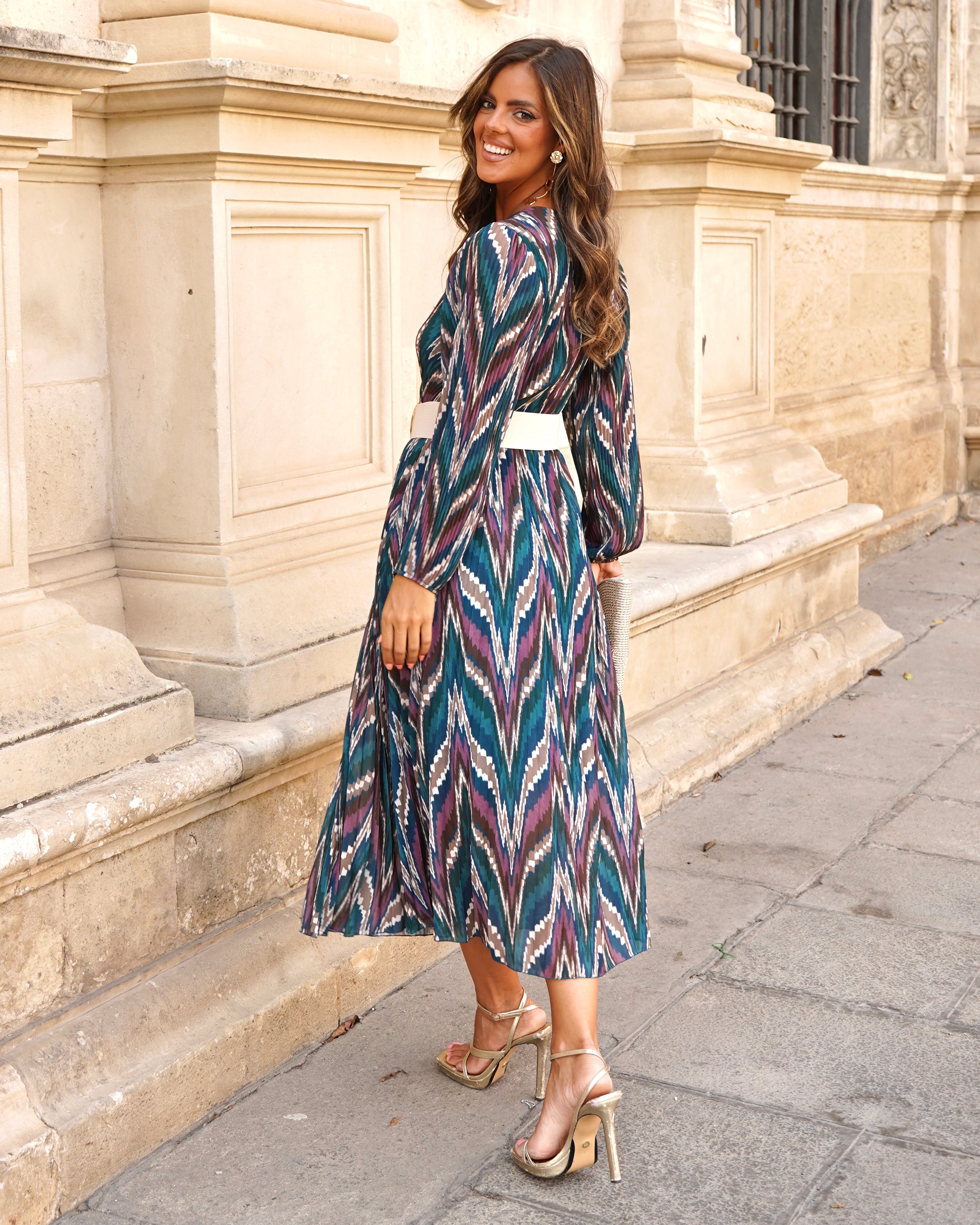 Blue Gardenia Dress