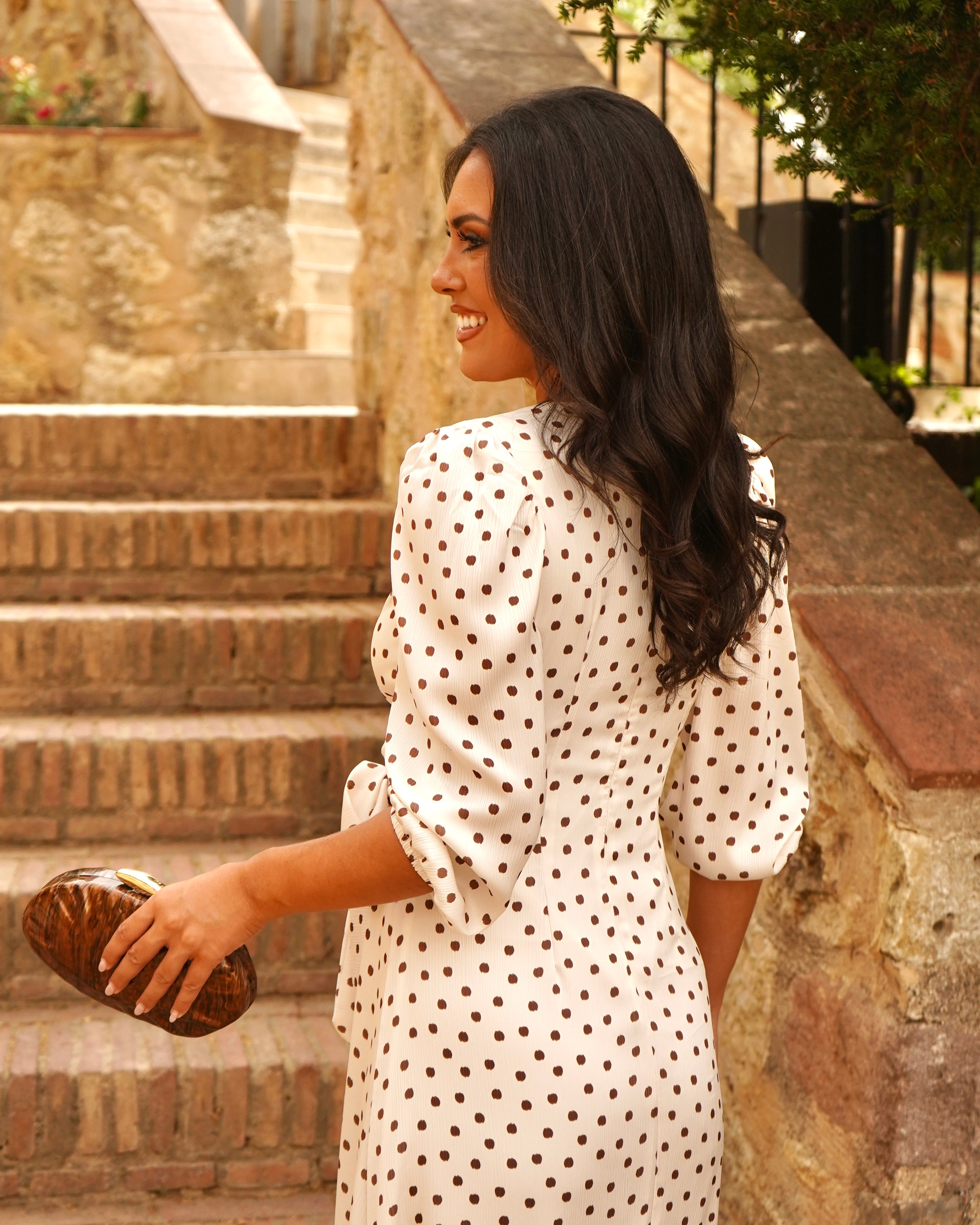 Vestido Emma Beige