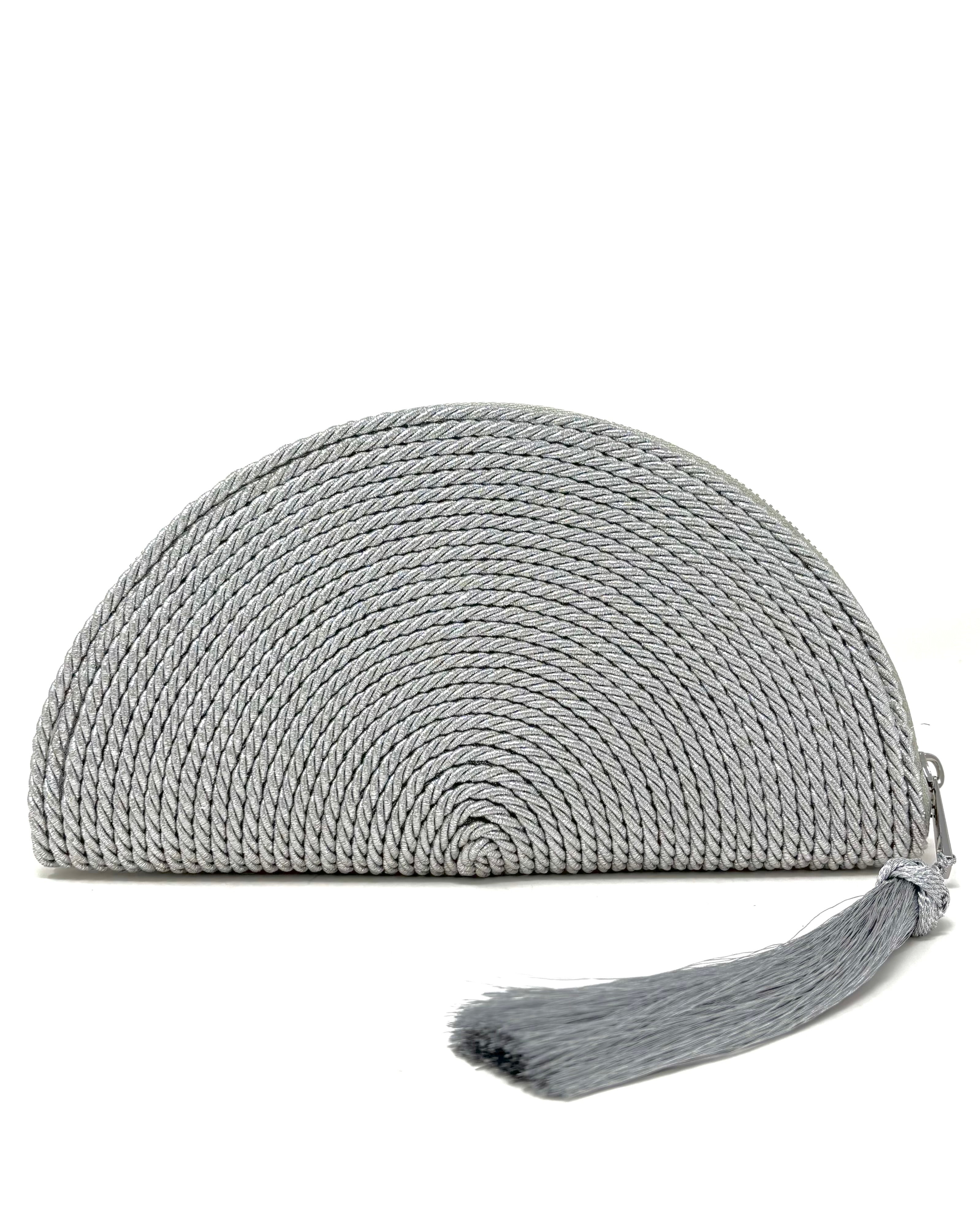 Cartera París plata.