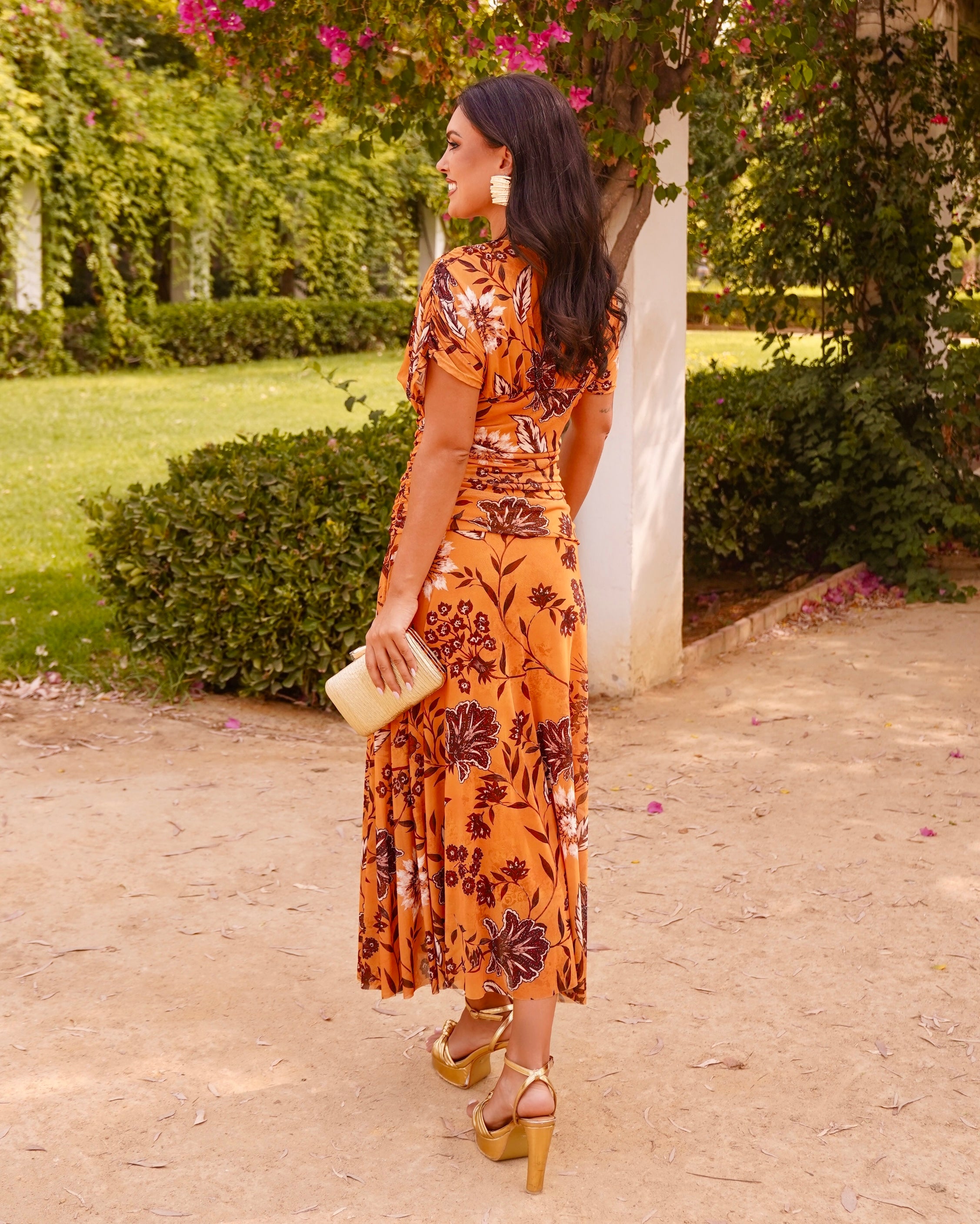 Vestido Iria Mostaza
