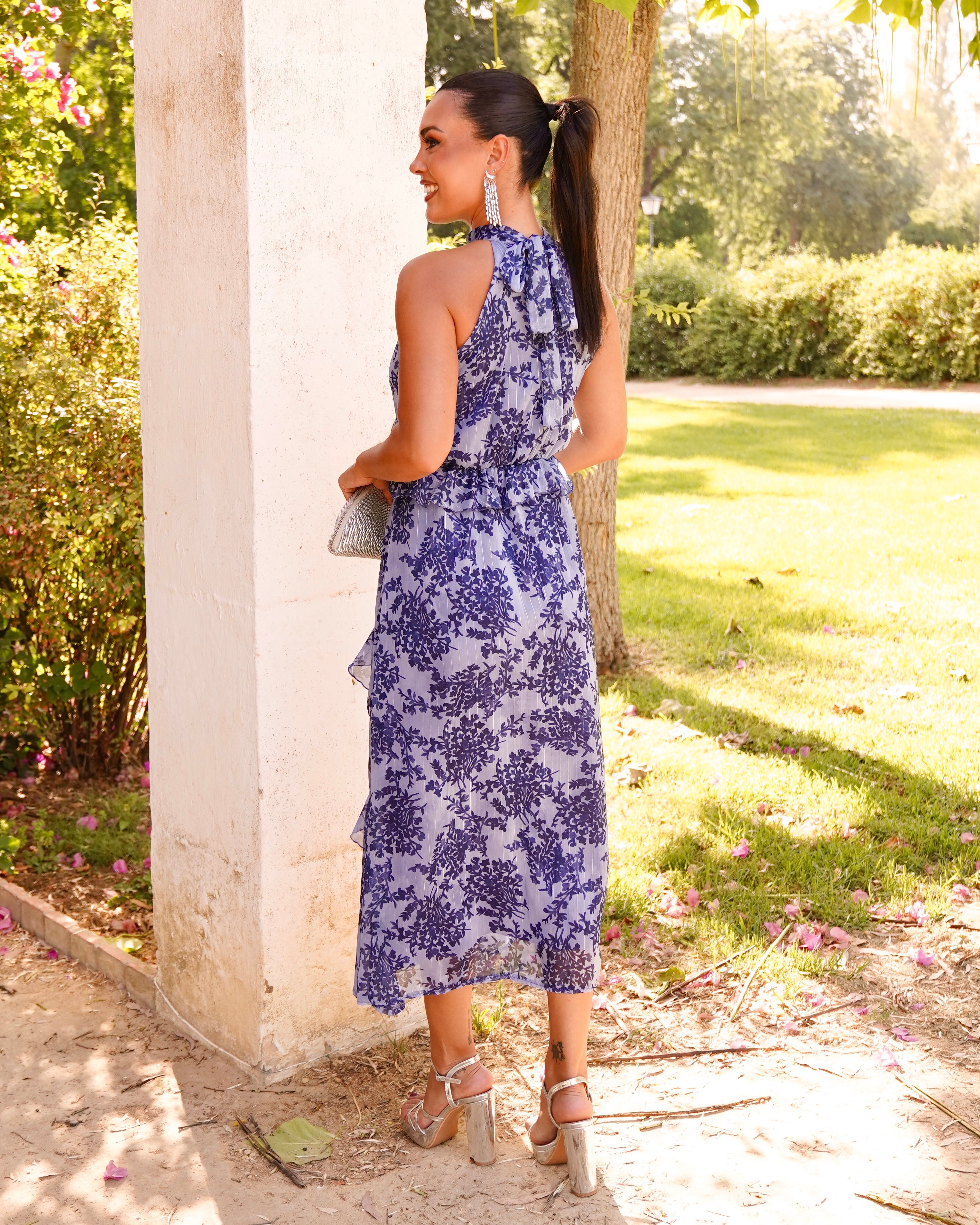 Vestido Olga Azulado