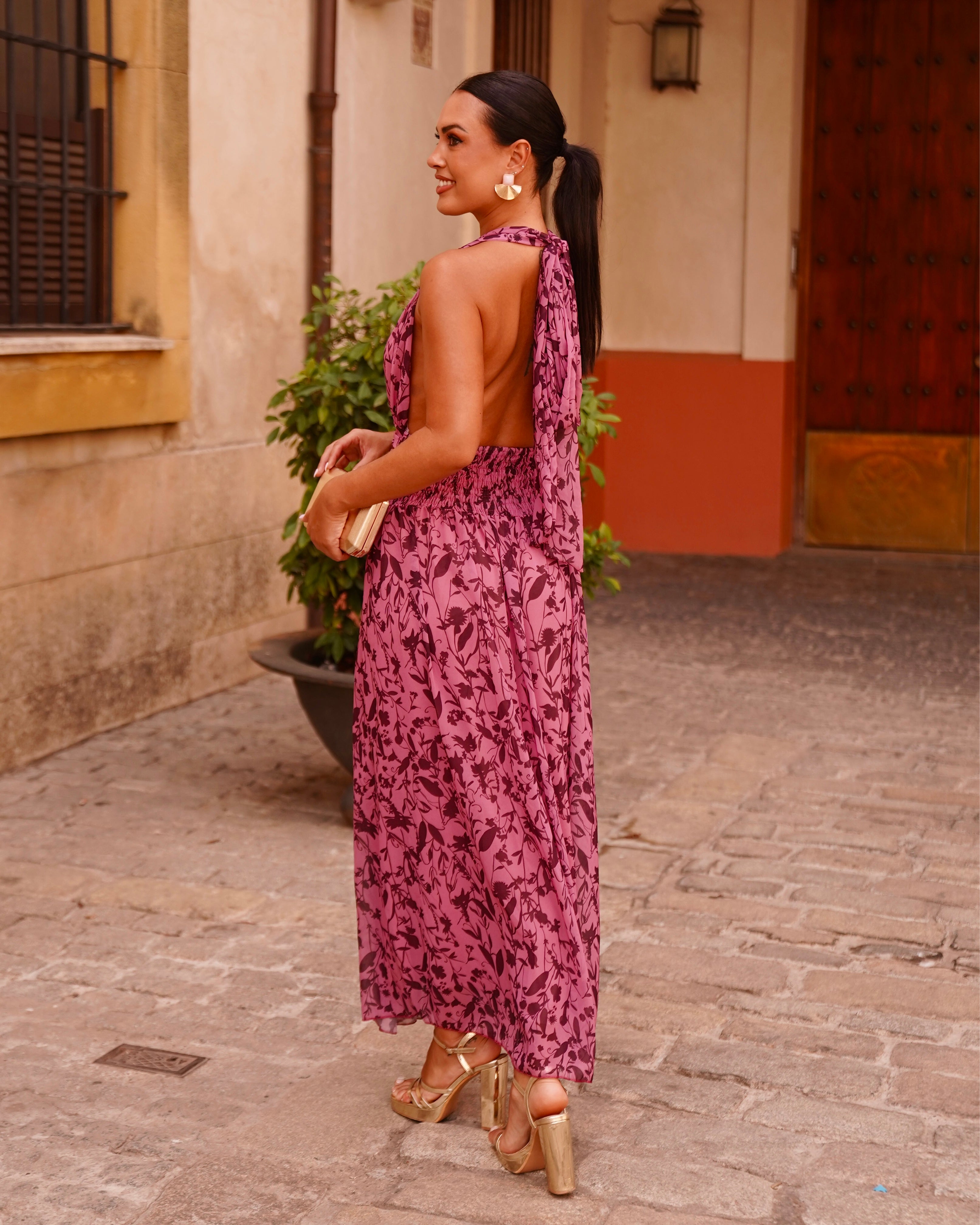 Vestido Alexia Rosáceo
