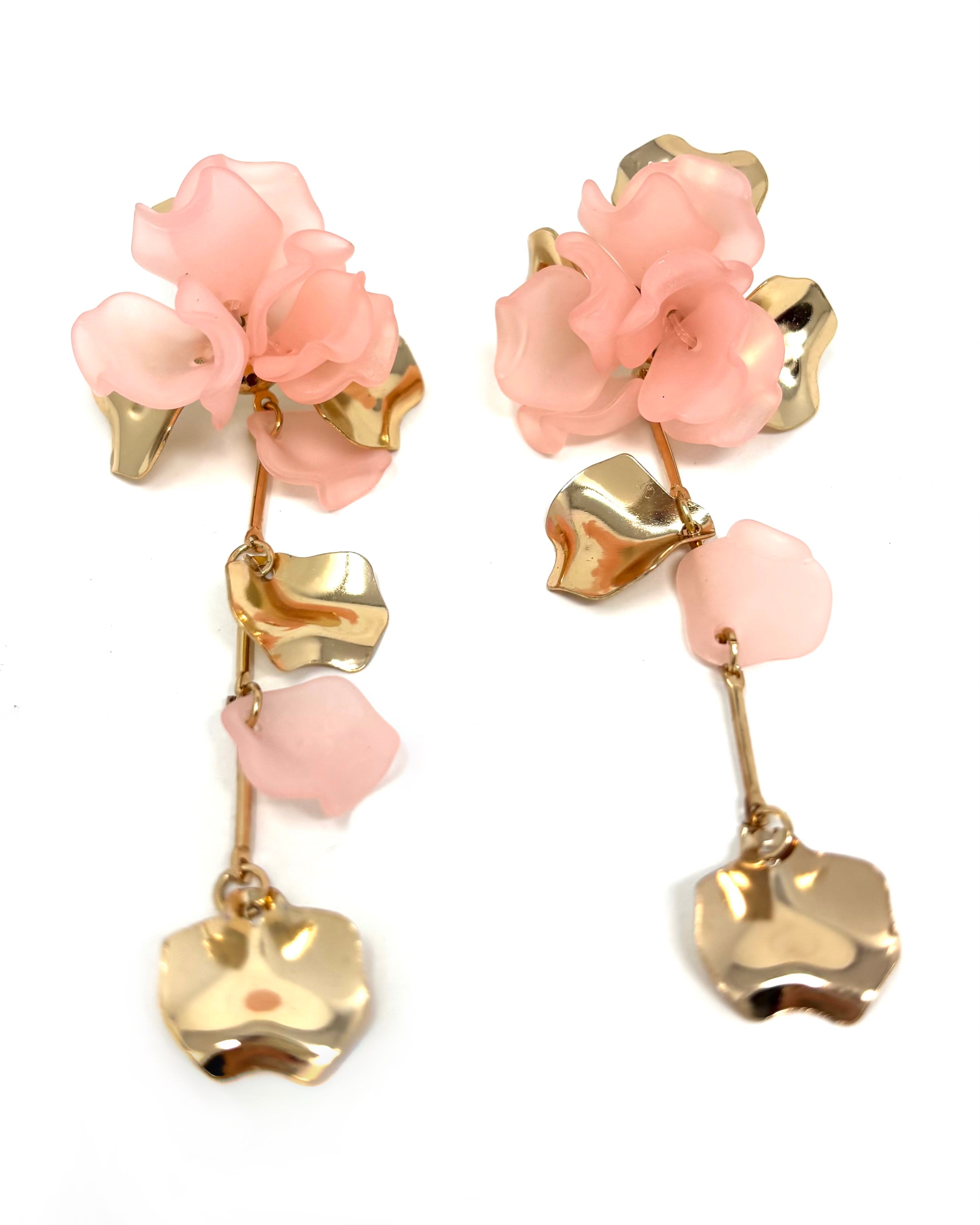 Pendientes Peonía