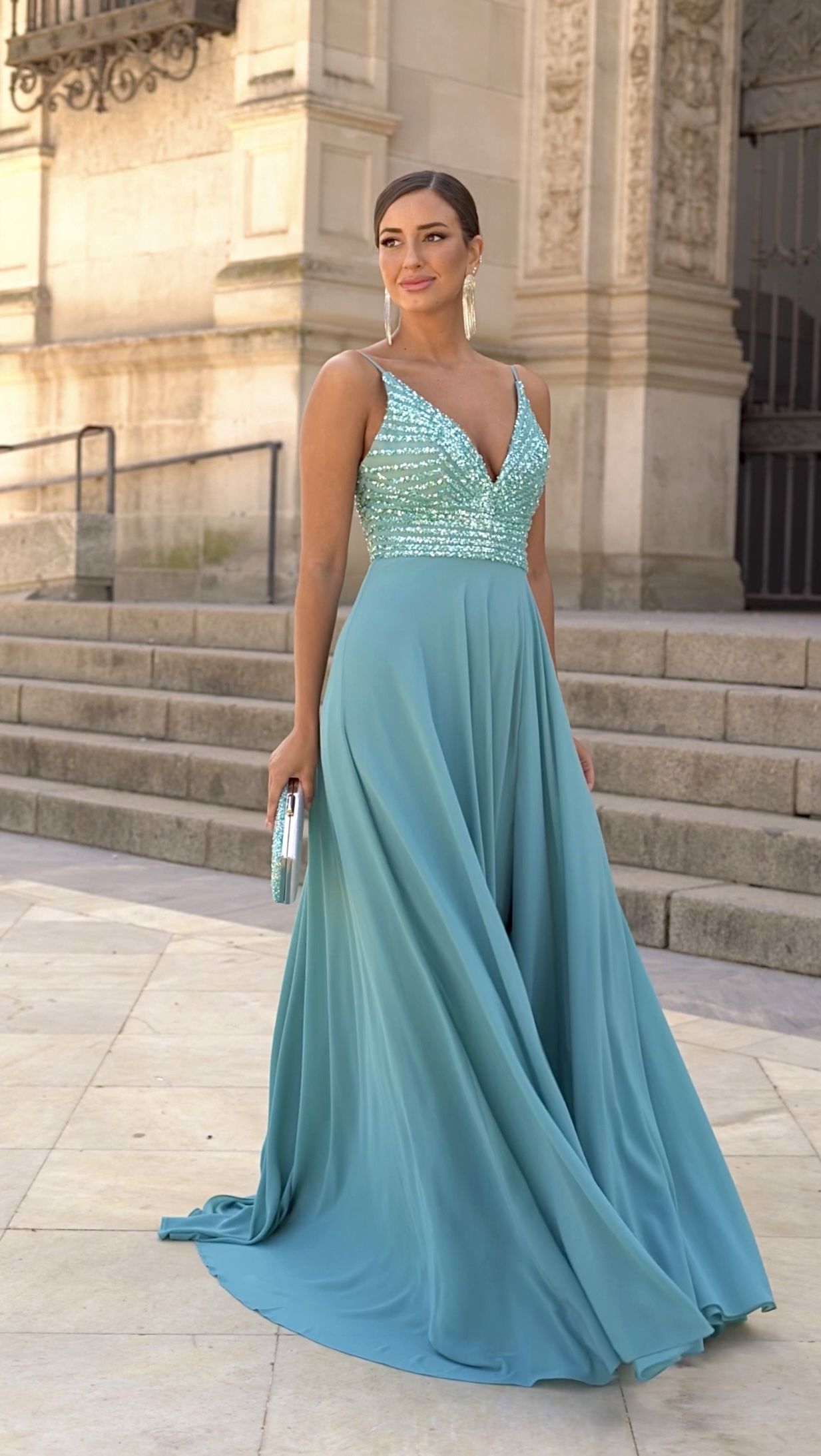 Vestido Valentina Azul