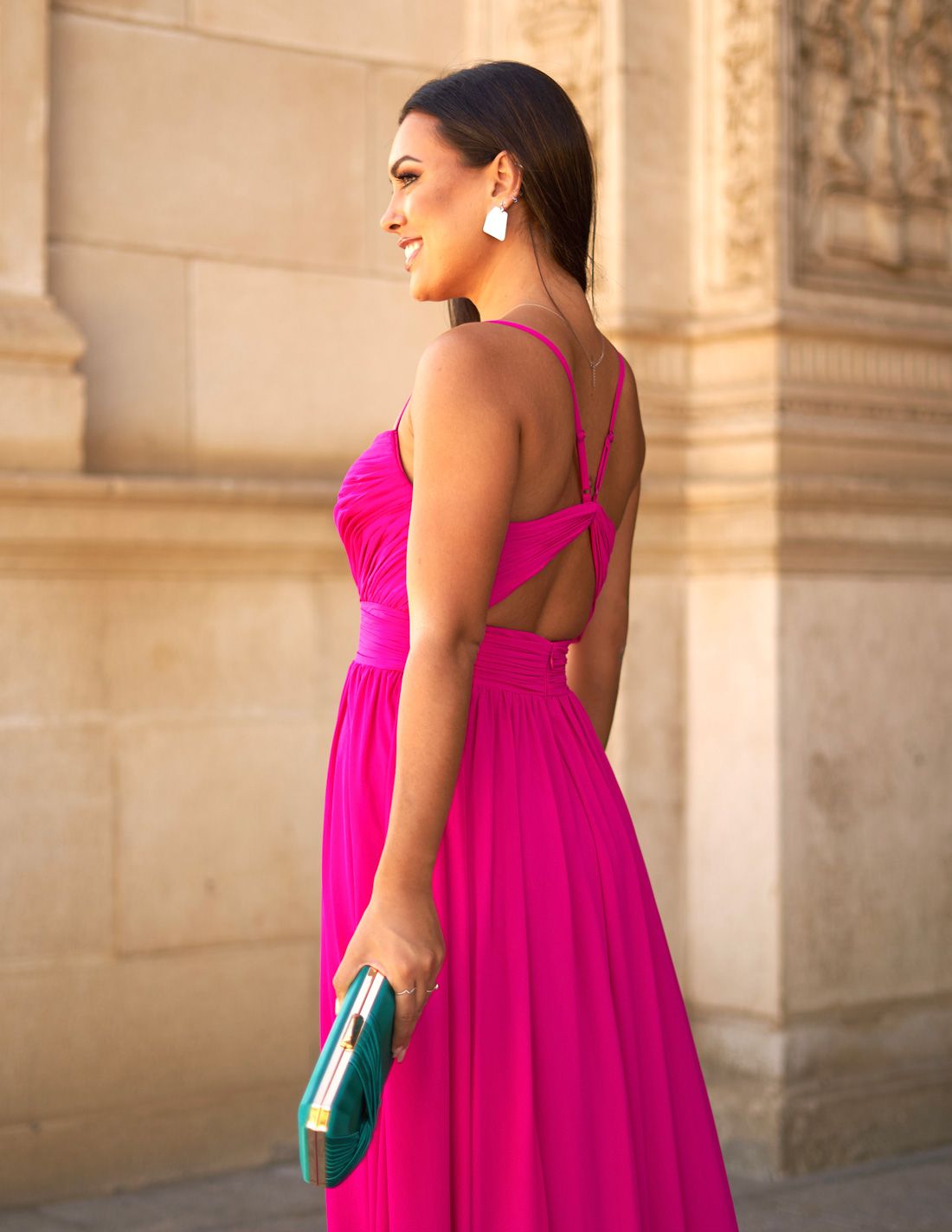 Vestido Ana Fucsia