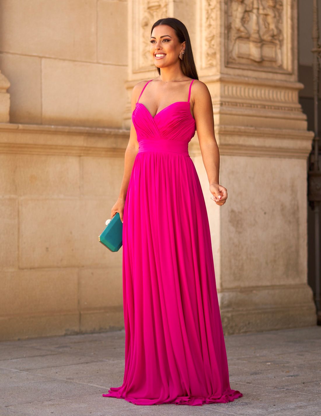 Vestido Ana Fucsia