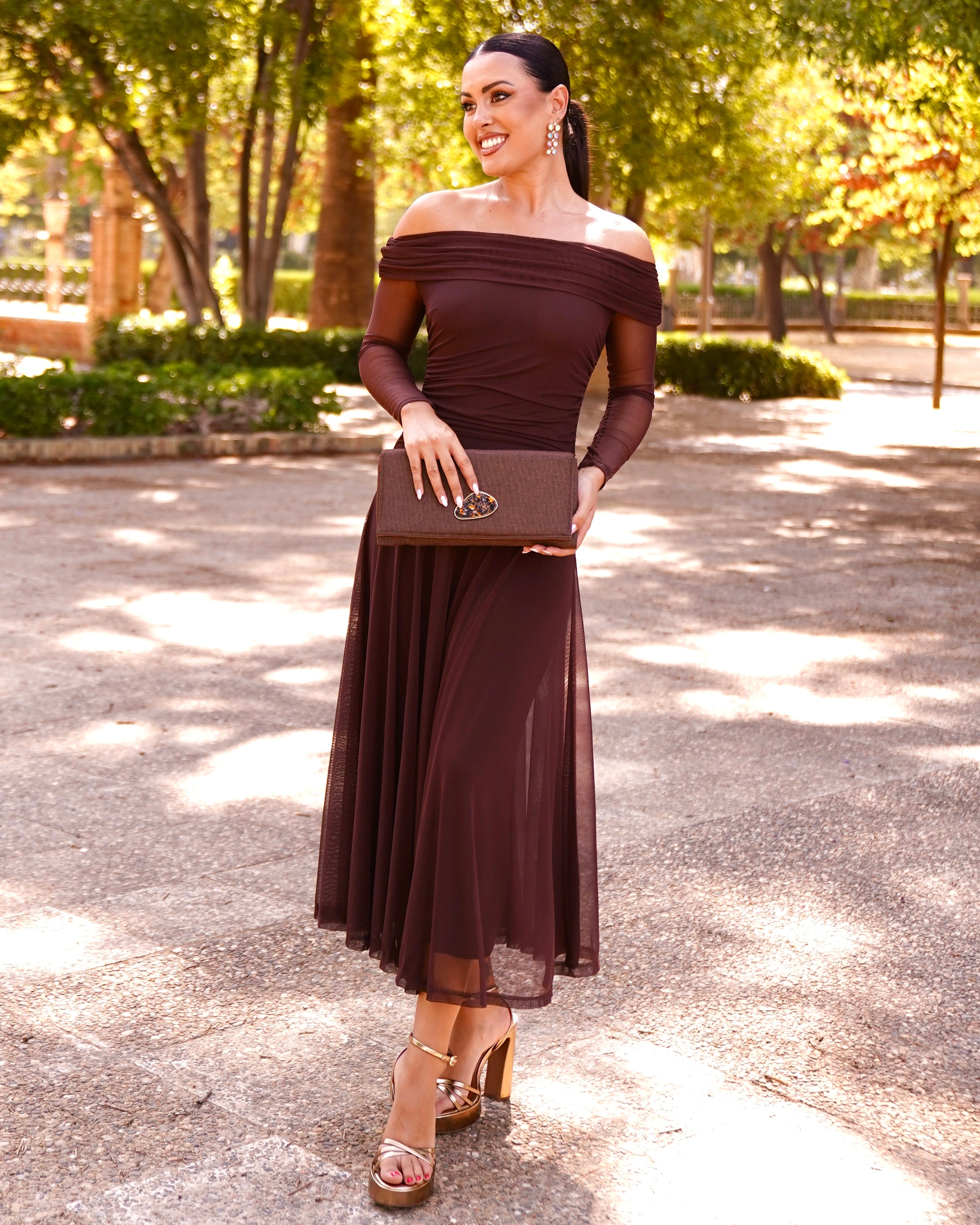 Vestido Valentina Chocolate