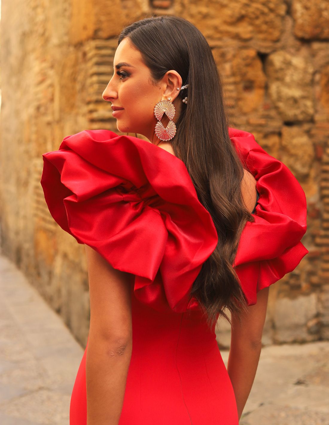 Vestido Veracruz Rojo