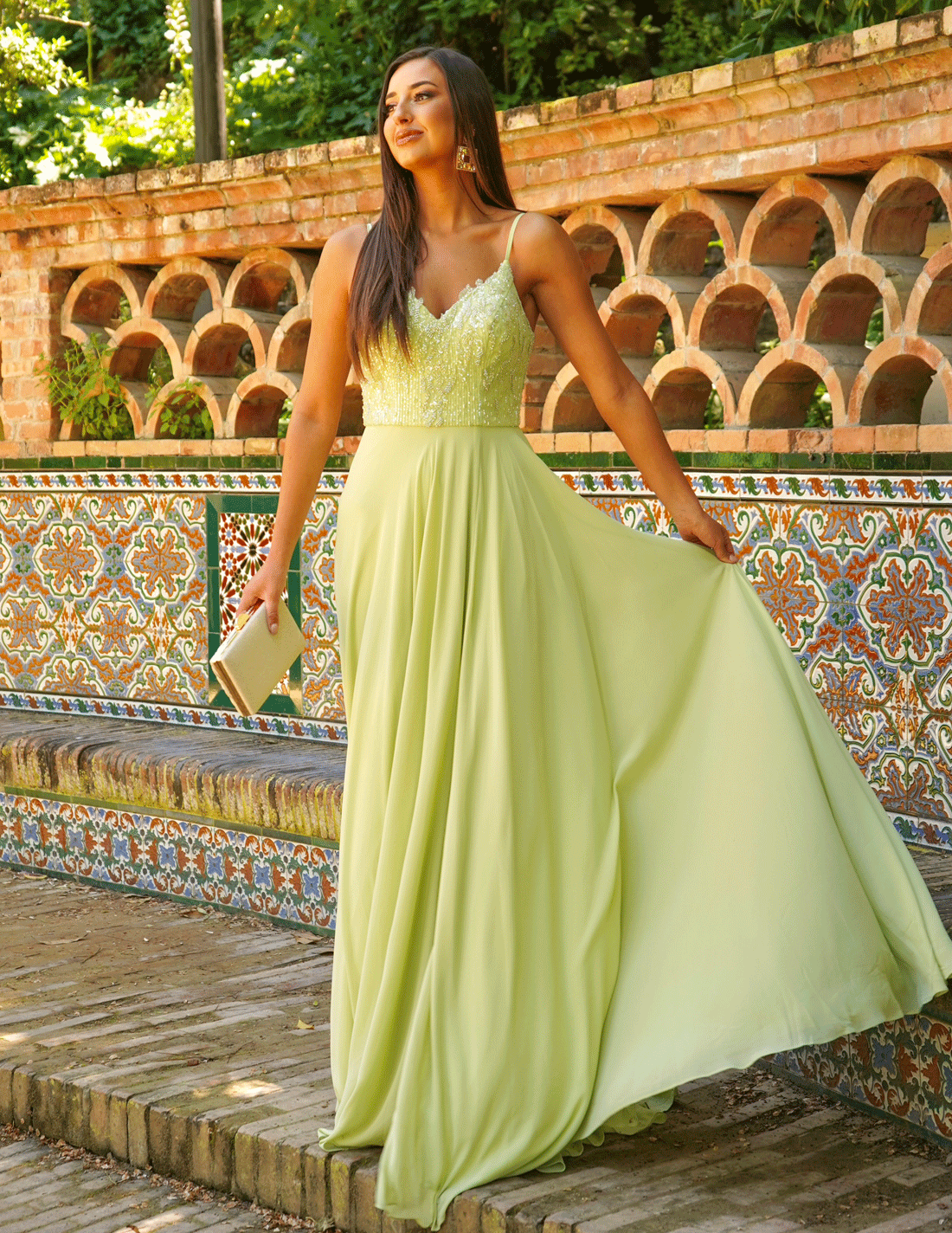 Vestido Ariel Verde