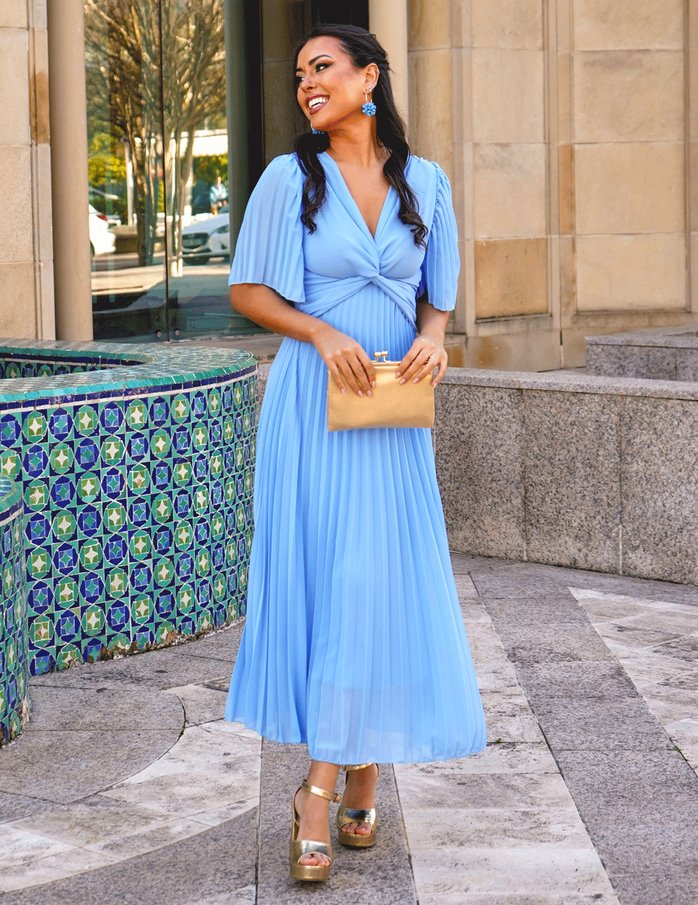 Blue Mariola Dress