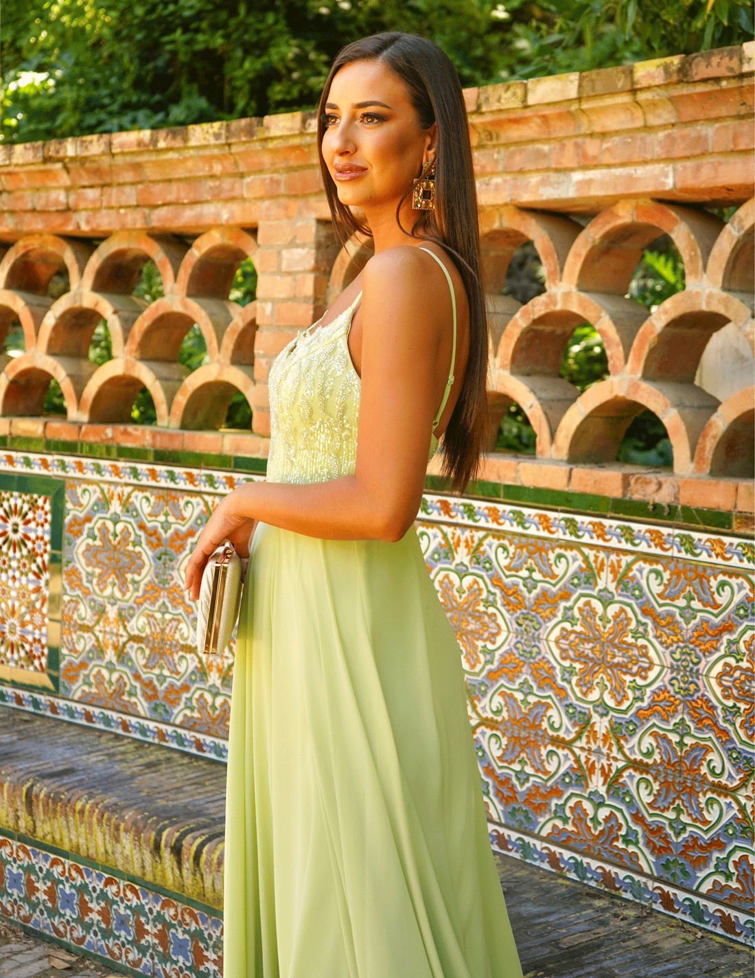 Vestido Ariel Verde