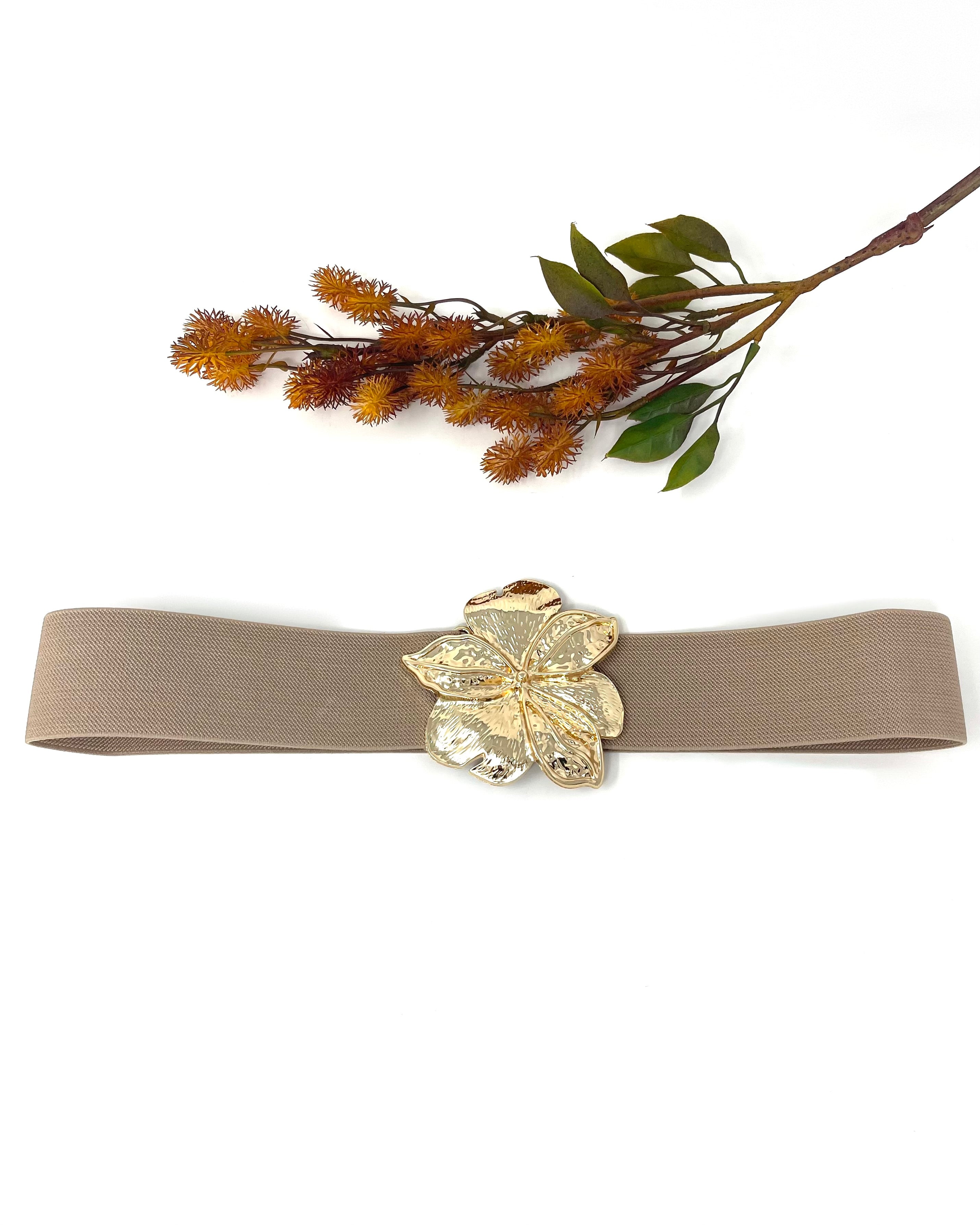 Cinturón Frigiliana beige