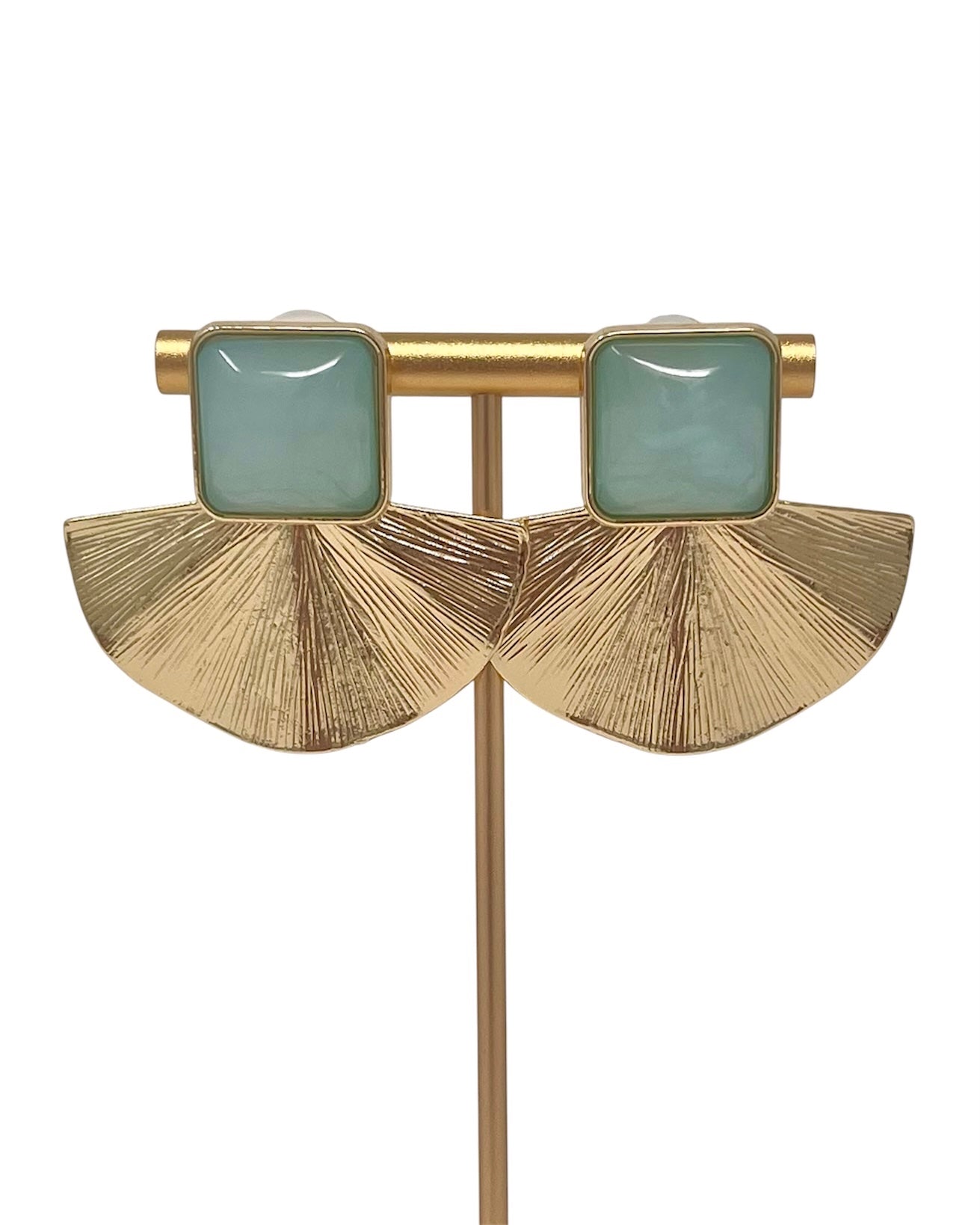 Pendientes Palmira Verde