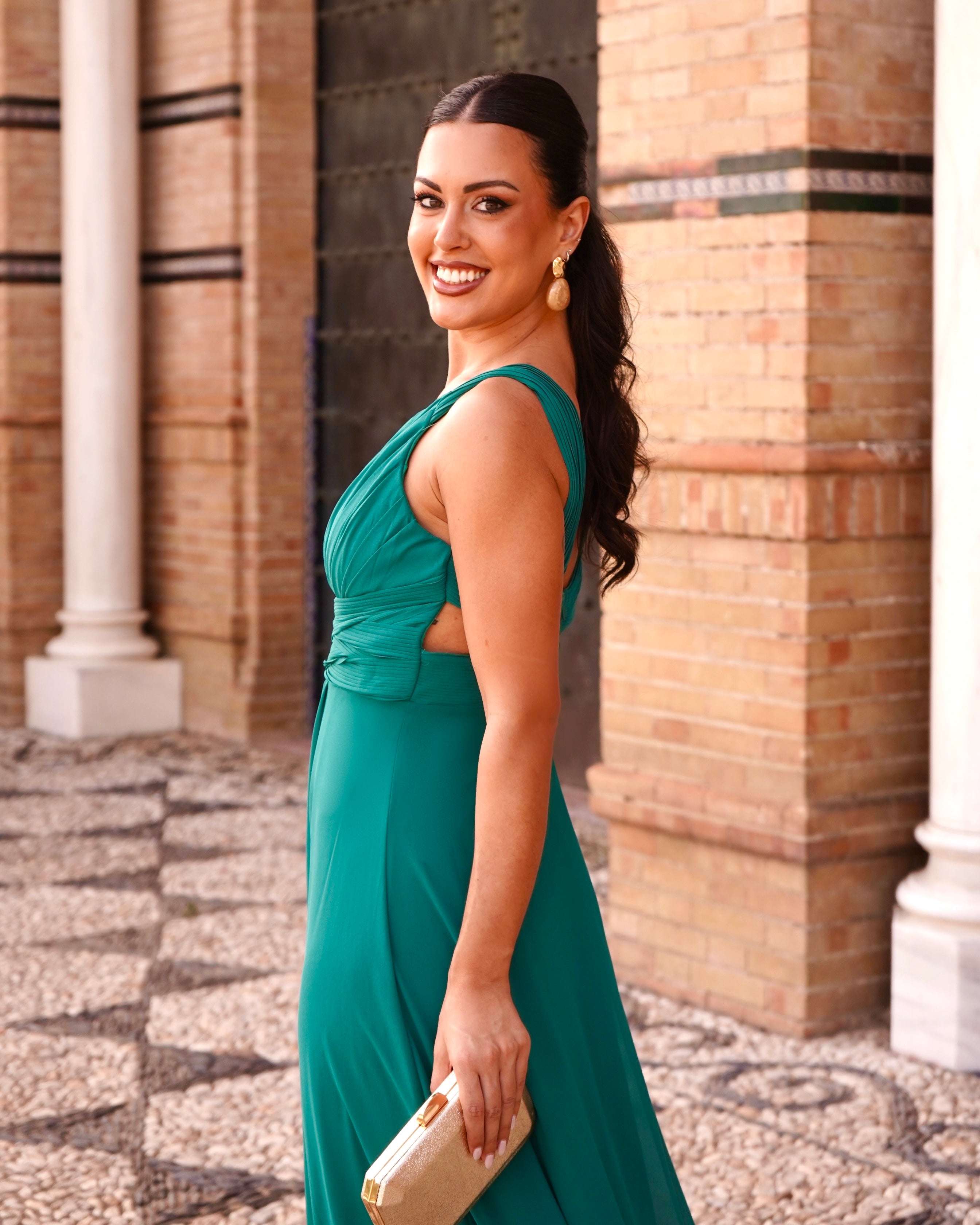 Vestido Janeth Verde