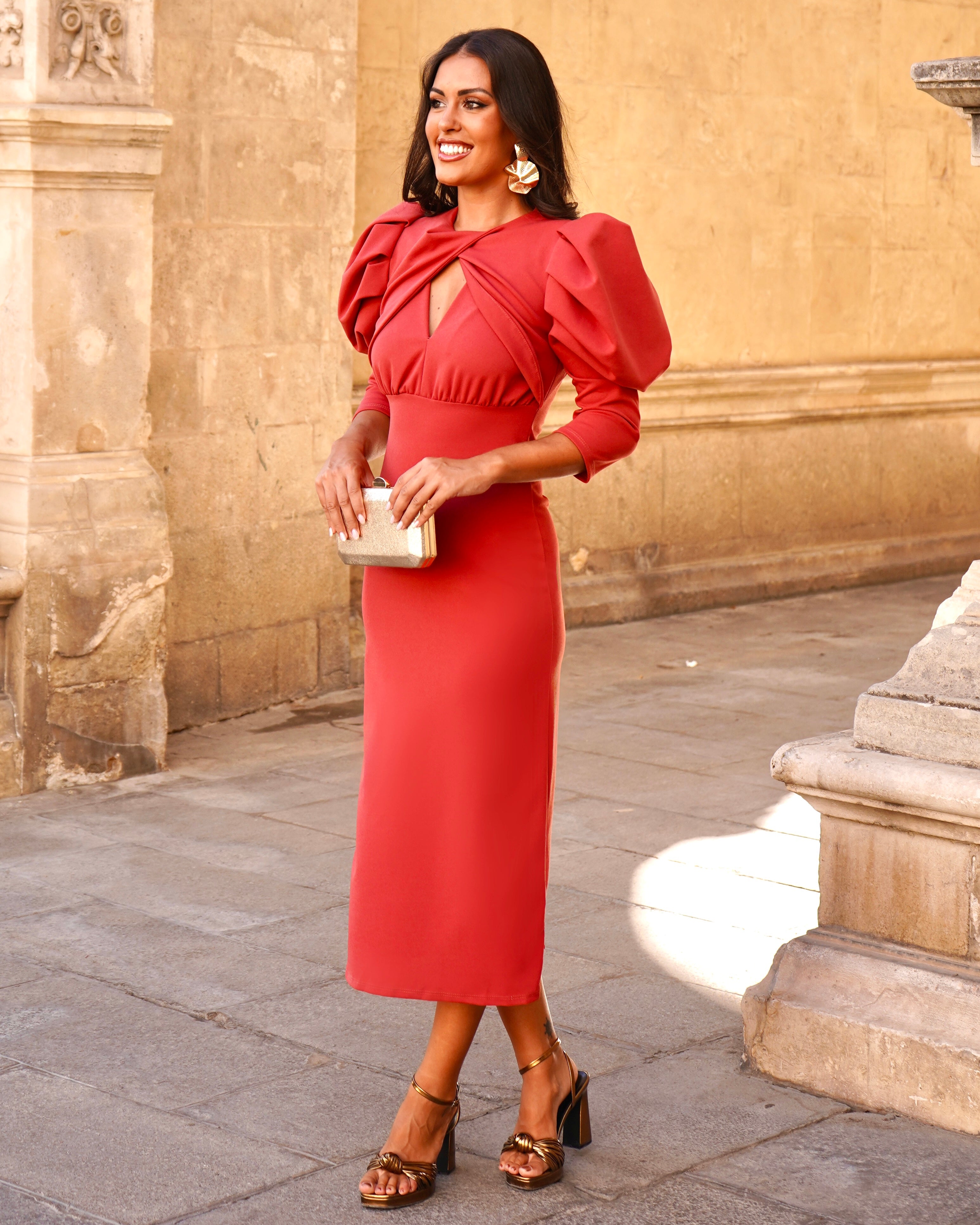 Vestido Amira Teja