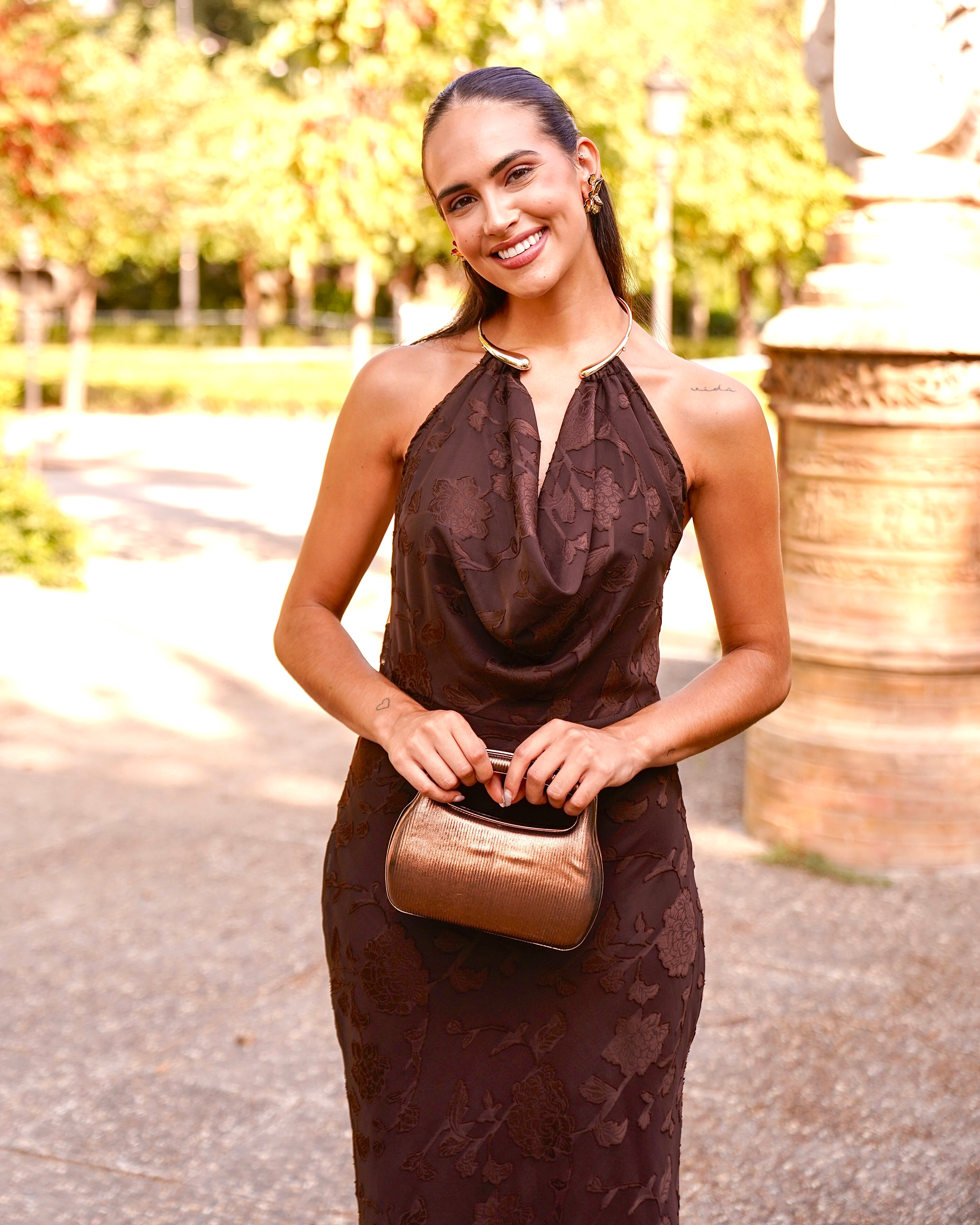 Vestido Imelda Chocolate